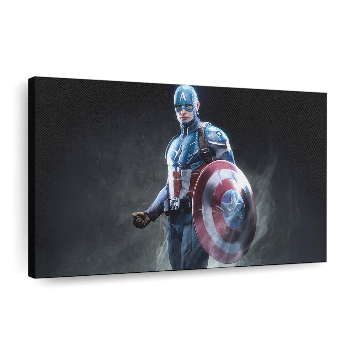 Captain Amerika Marvel Superhelden 2 Leinwandbild - Marvel Wanddeko