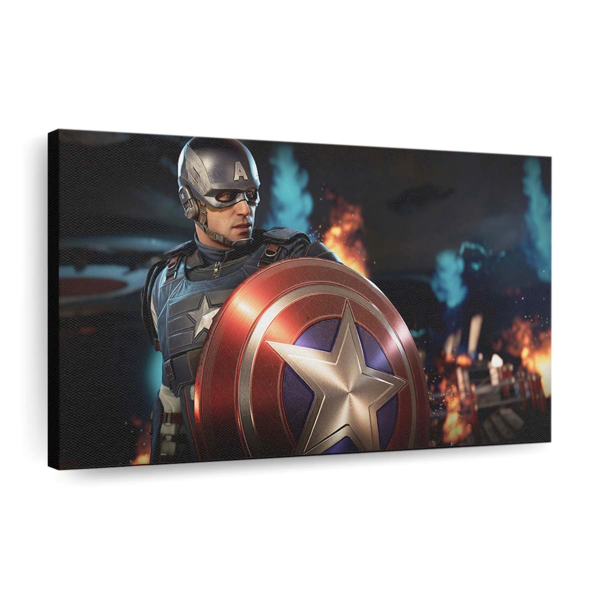 Hauptmann Amerika Marvels Avengers Leinwandbild - Marvel Wanddeko