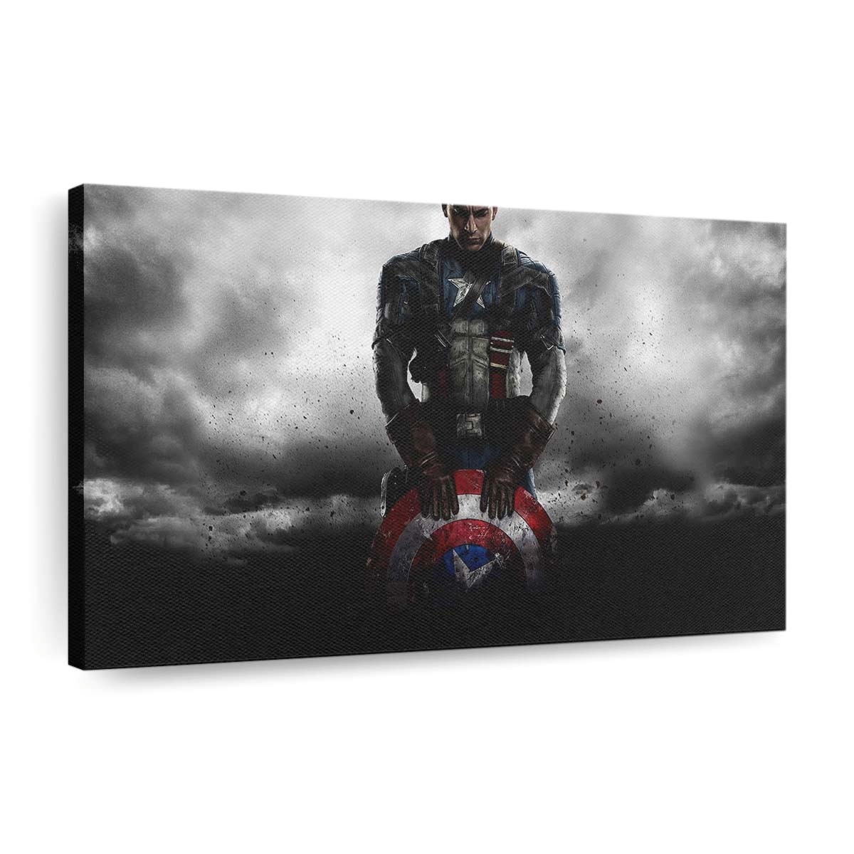 Hauptmann Amerika Steve Rogers Leinwandbild - Marvel Wanddeko