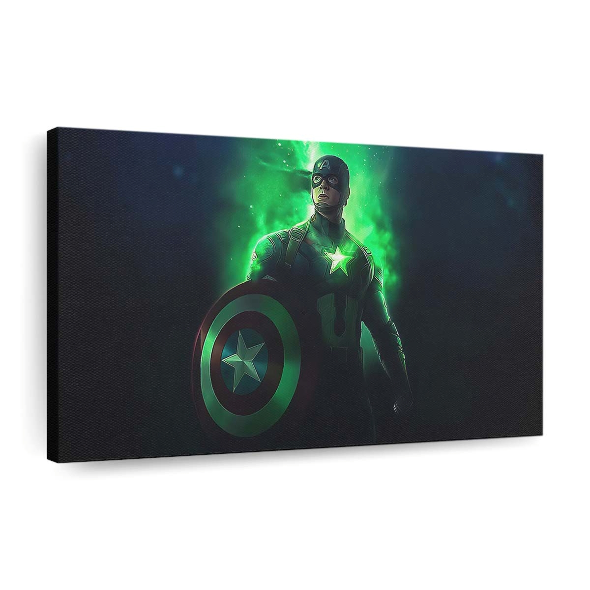 Captain Amerikas Zeitstein Leinwandbild - Marvel Wanddeko