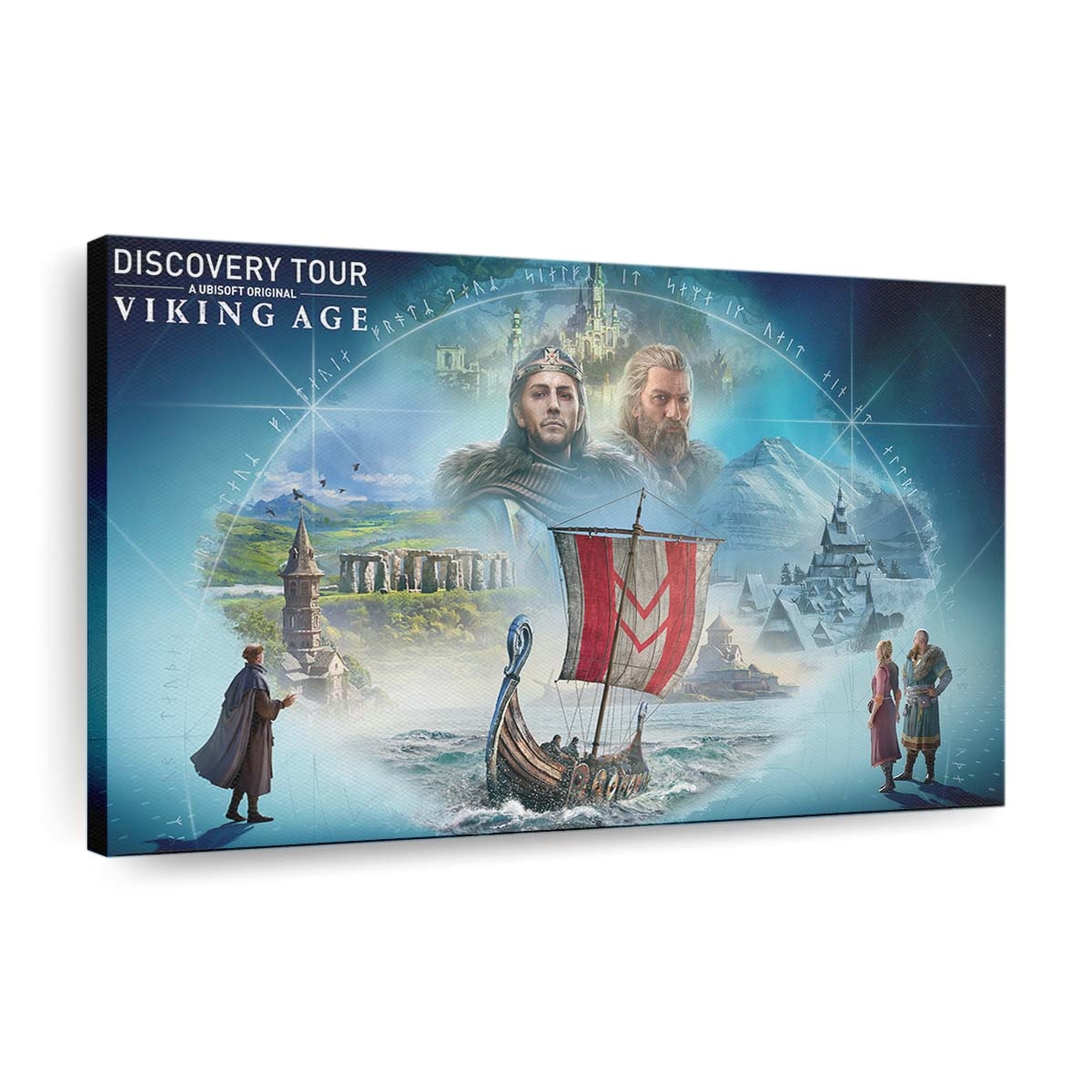 Entdeckungstour Wikingerzeitalter Leinwandbild - Marvel Wanddeko