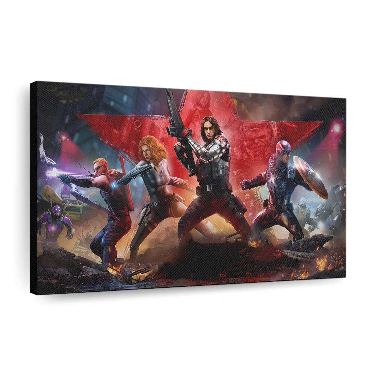 Marvels Avengers Assemble Leinwandbild - Marvel Wanddeko