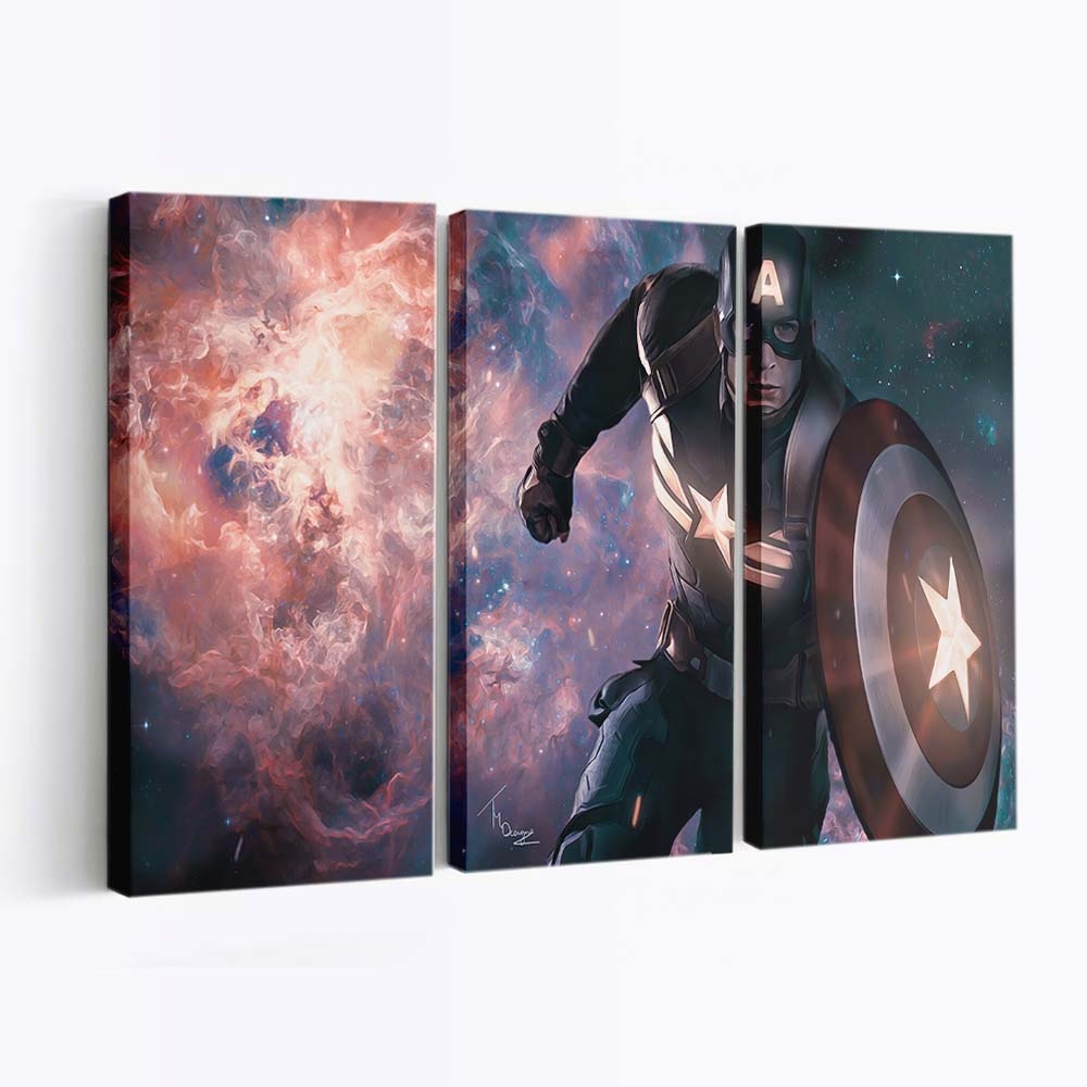 2020 Captain Amerika Kunstwerk Leinwandbild - Marvel Wanddeko