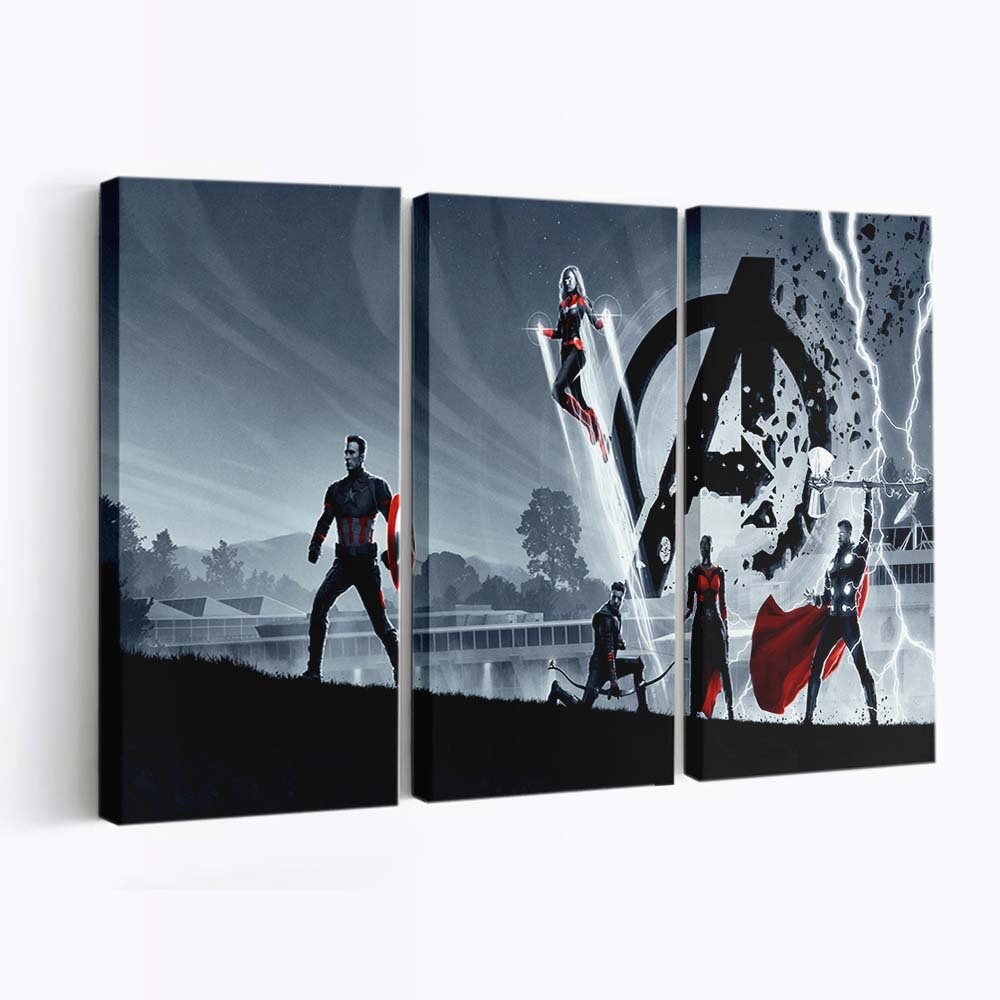 Avengers Endspiel 2019 Leinwandbild - Marvel Wanddeko