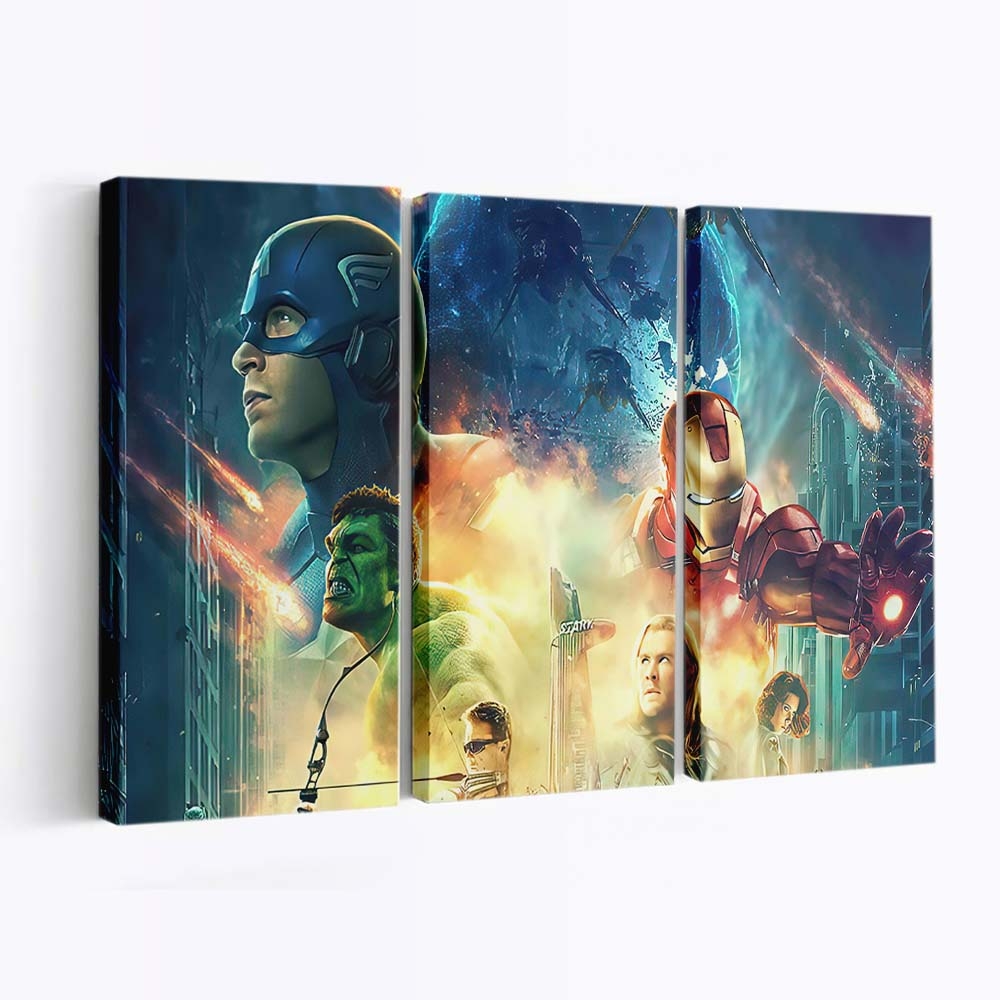 Avengers Fan Made Leinwandbild - Marvel Wanddeko