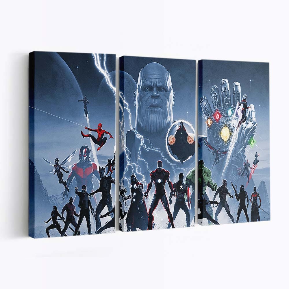 Avengers Infinity Saga Leinwandbild - Marvel Wanddeko