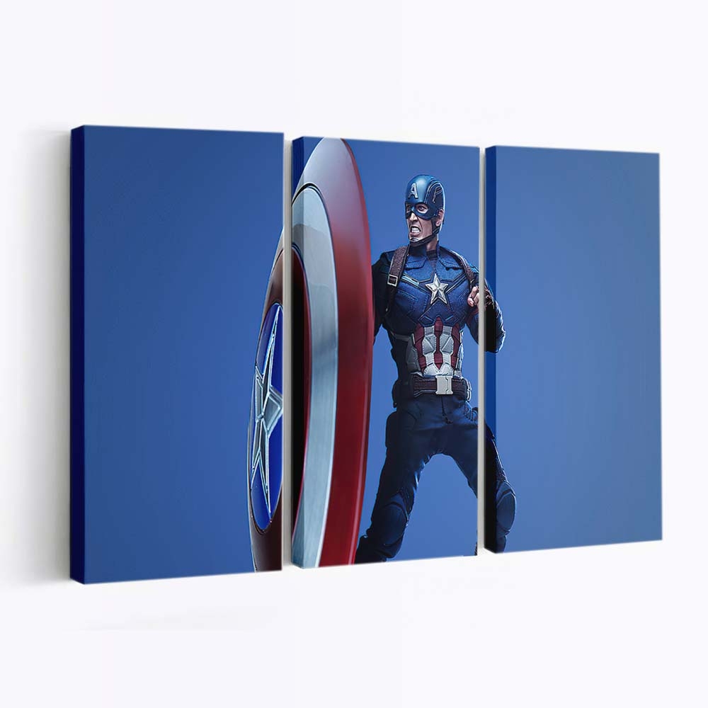Captain Amerika 2020 Kunstwerke Leinwandbild - Marvel Wanddeko