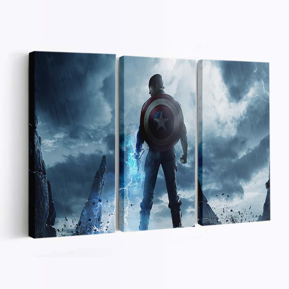 Captain Amerika 2020 3 Leinwandbild - Marvel Wanddeko