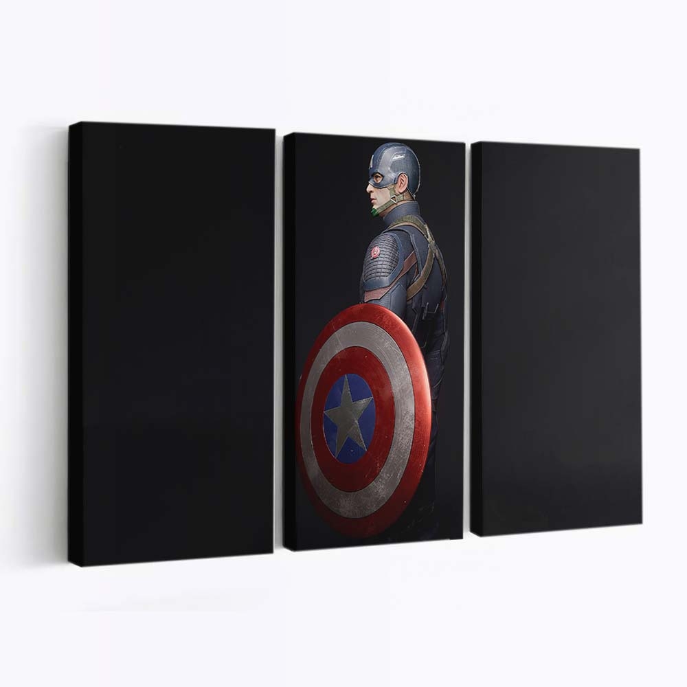Captain Amerika 2020 Kunstwerke 2 Leinwandbild - Marvel Wanddeko