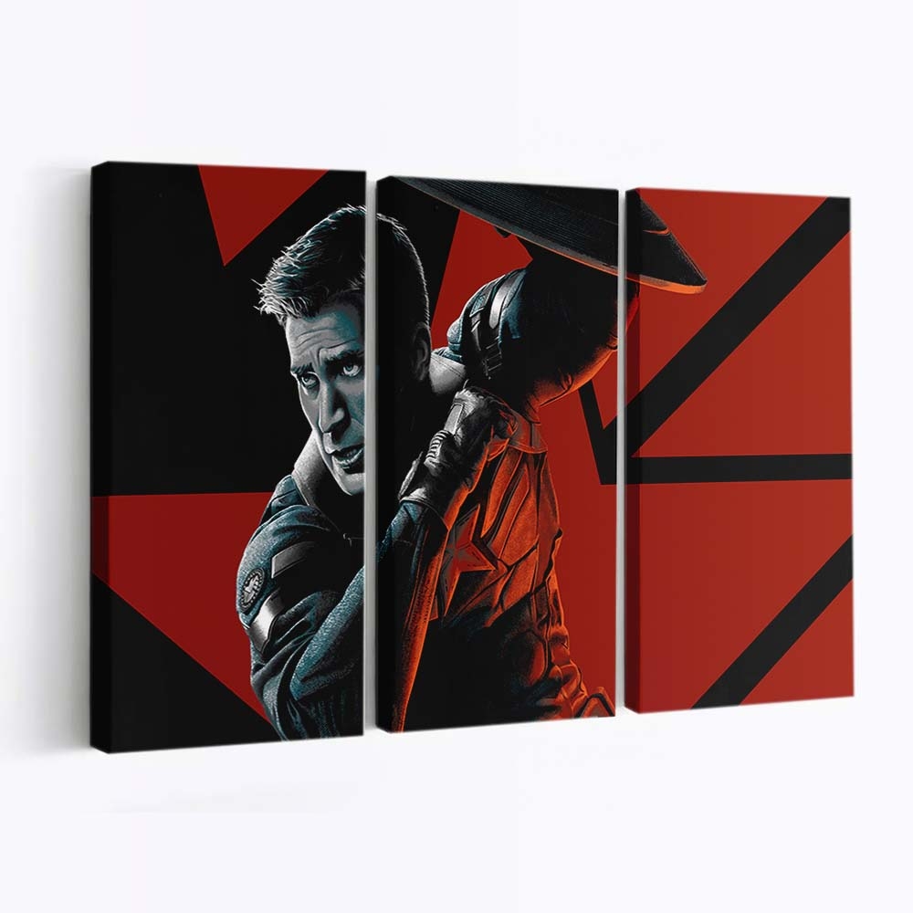 Captain Amerika 3 Leinwandbild - Marvel Wanddeko