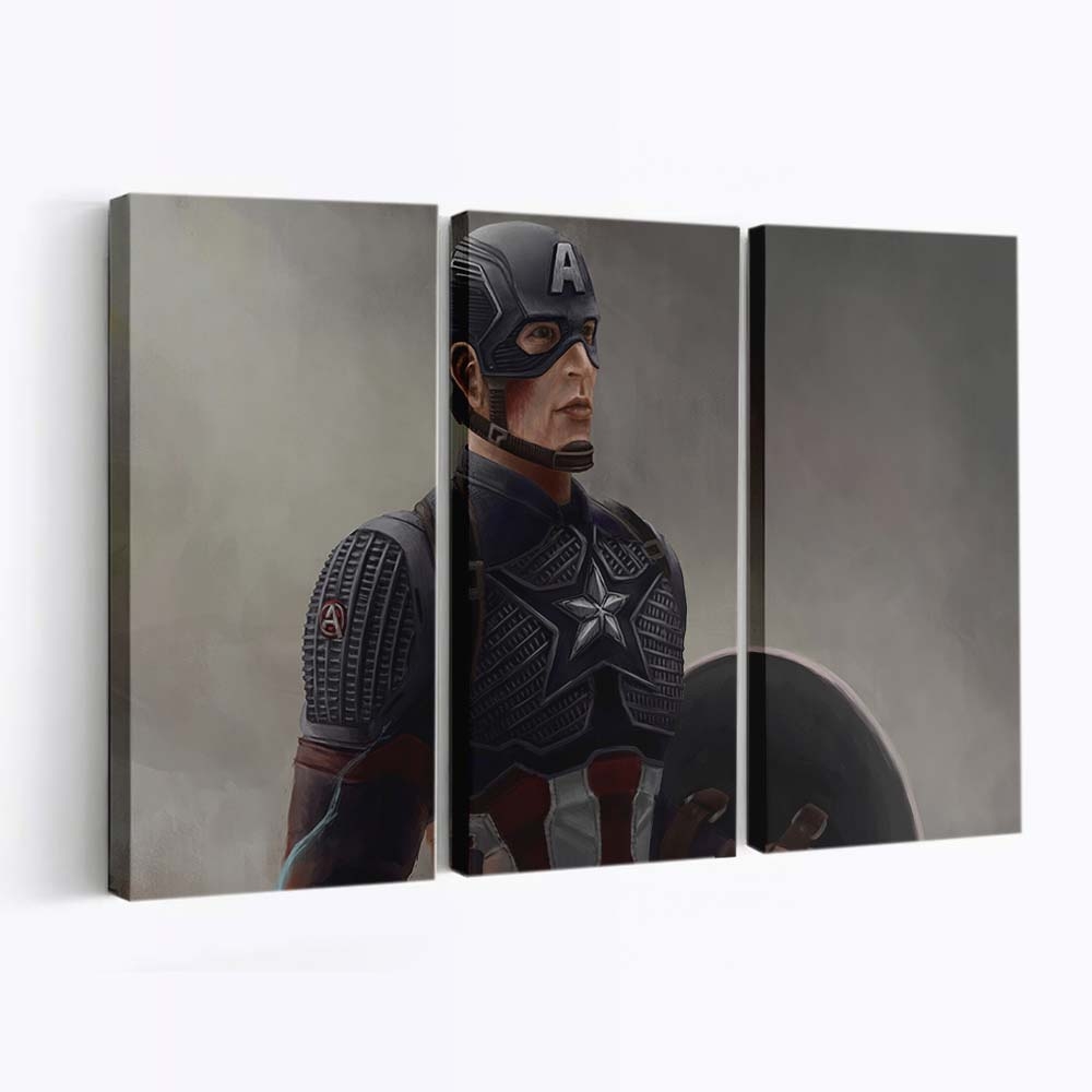 Captain America Der Stolz Leinwandbild - Marvel Wanddeko