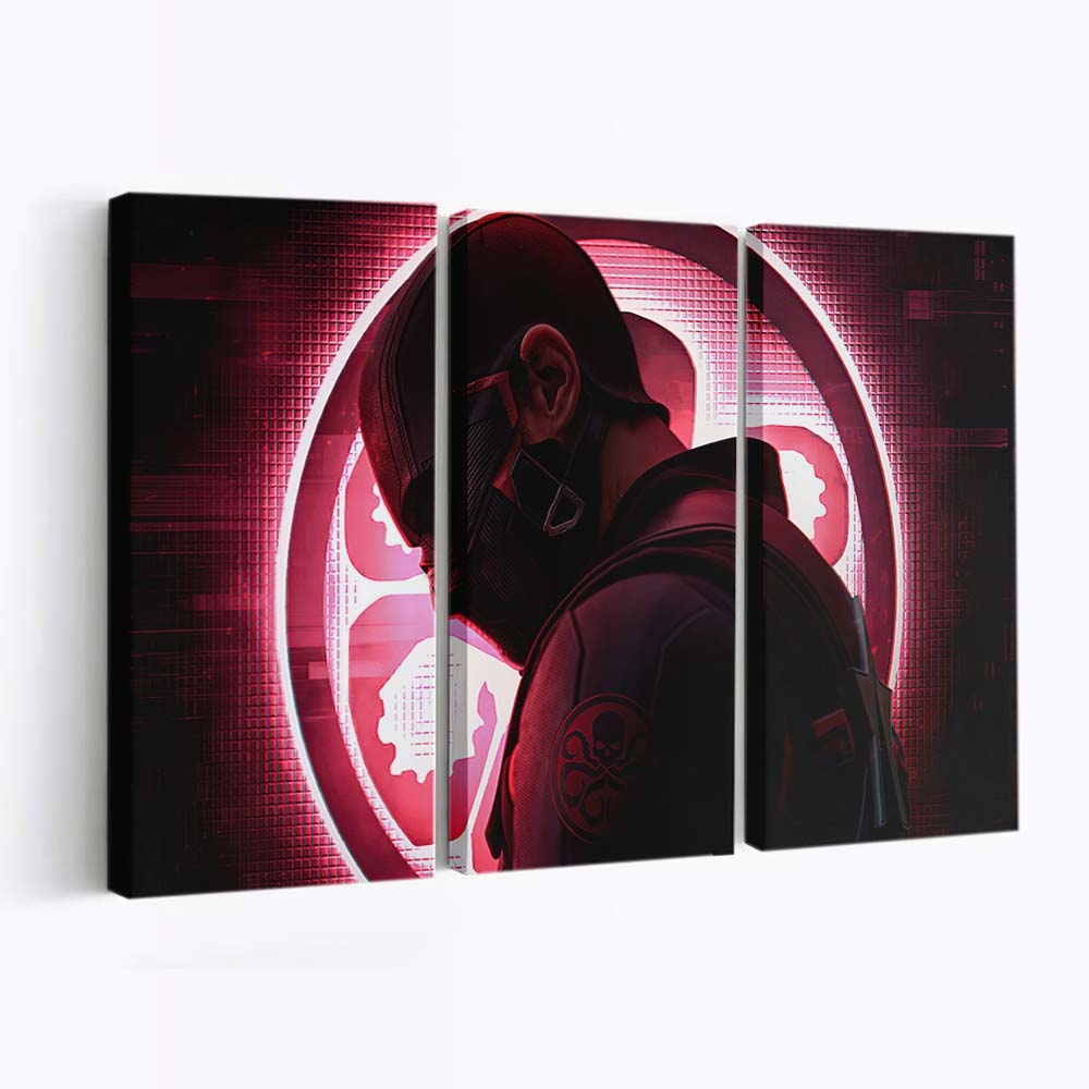 Captain Hydra Leinwandbild - Marvel Wanddeko