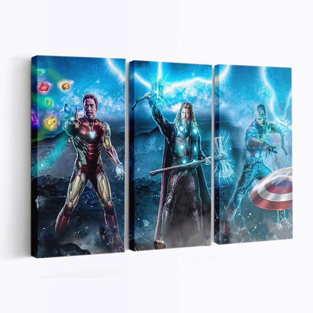 Die Dreieinigkeit 2020 Leinwandbild - Marvel Wanddeko