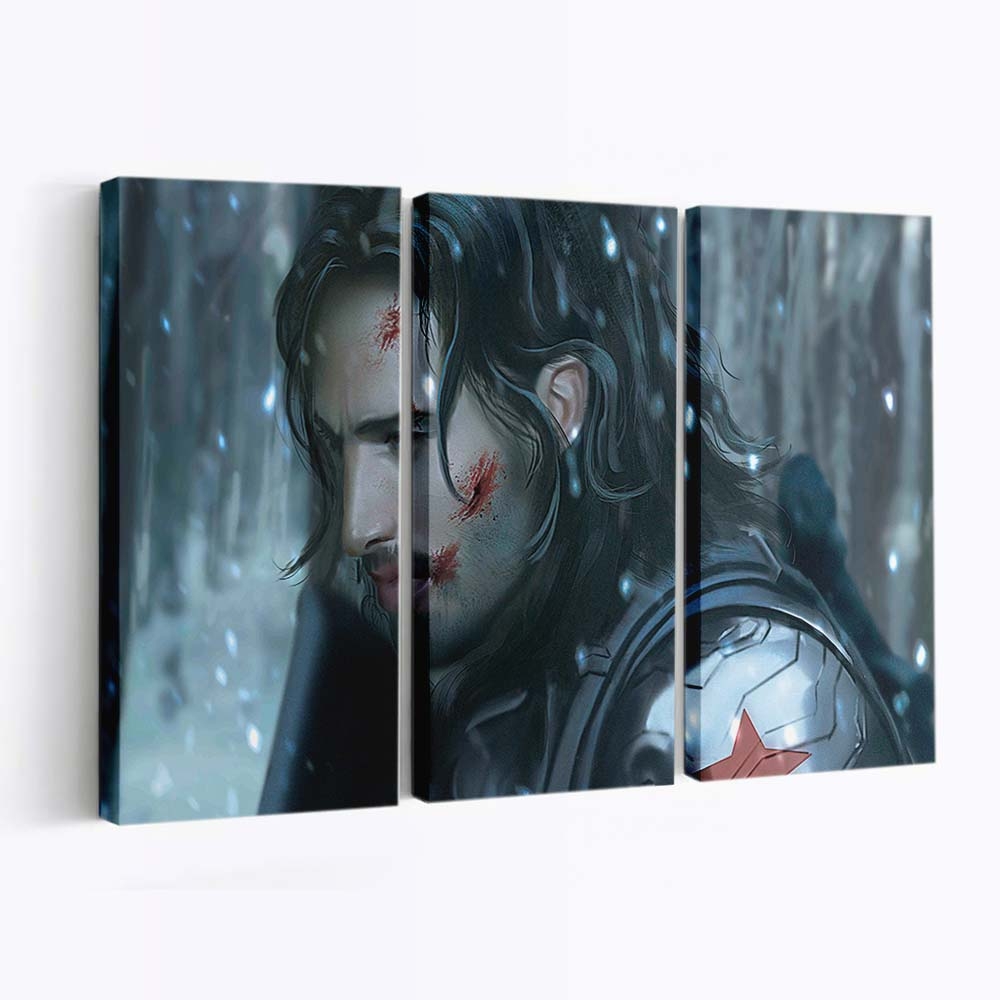 Der Wintersoldat 2 Leinwandbild - Marvel Wanddeko
