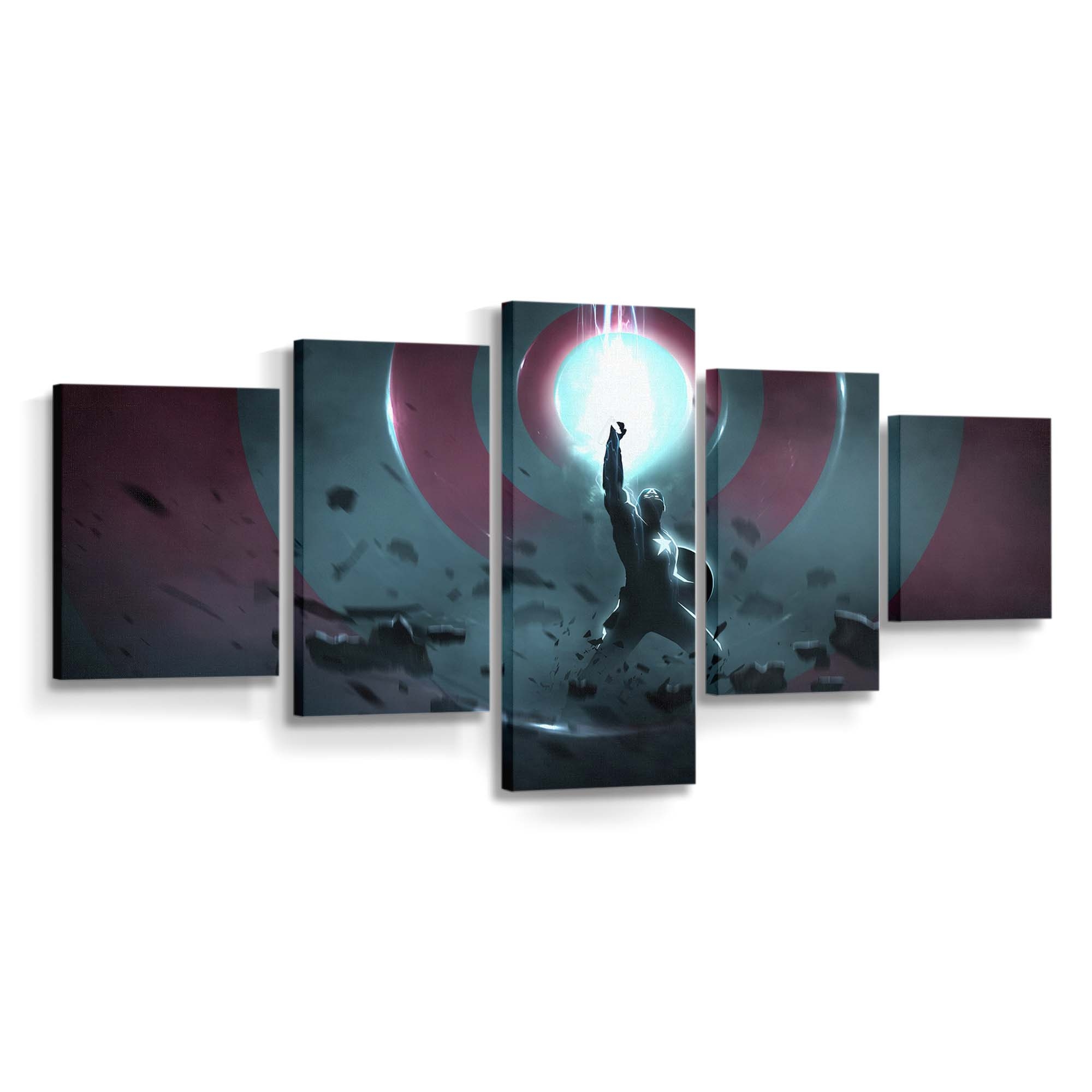 2020 Captain Amerika Leinwandbild - Marvel Wanddeko