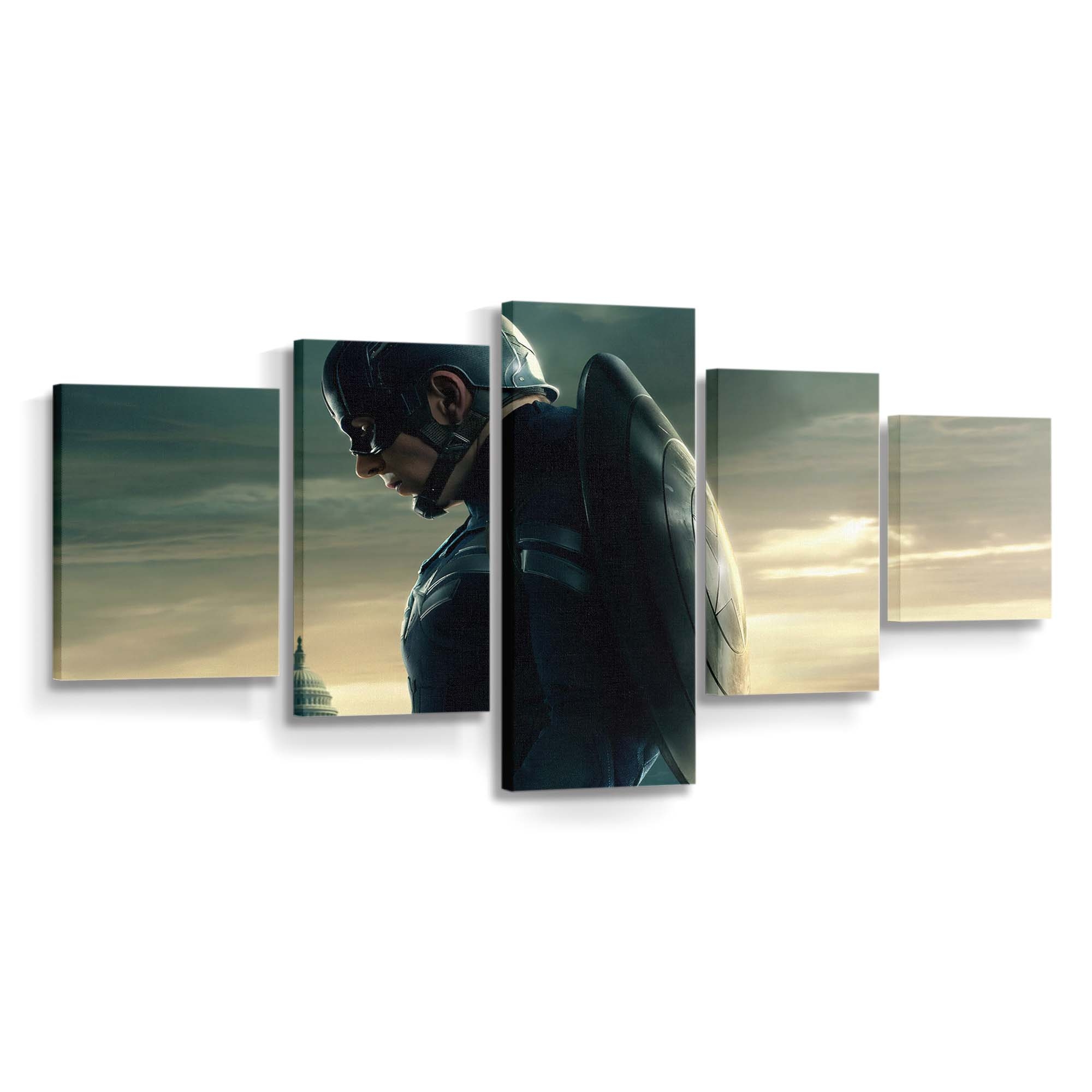 Captain Amerika Leinwandbild - Marvel Wanddeko