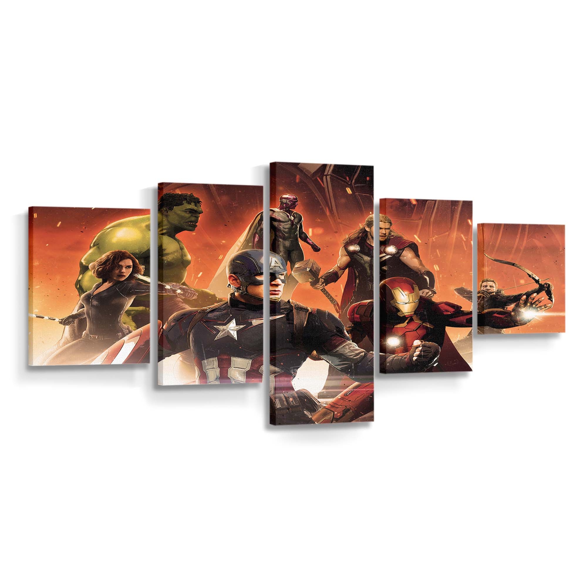 Avengers Zeitalter von Ultron Leinwandbild - Marvel Wanddeko