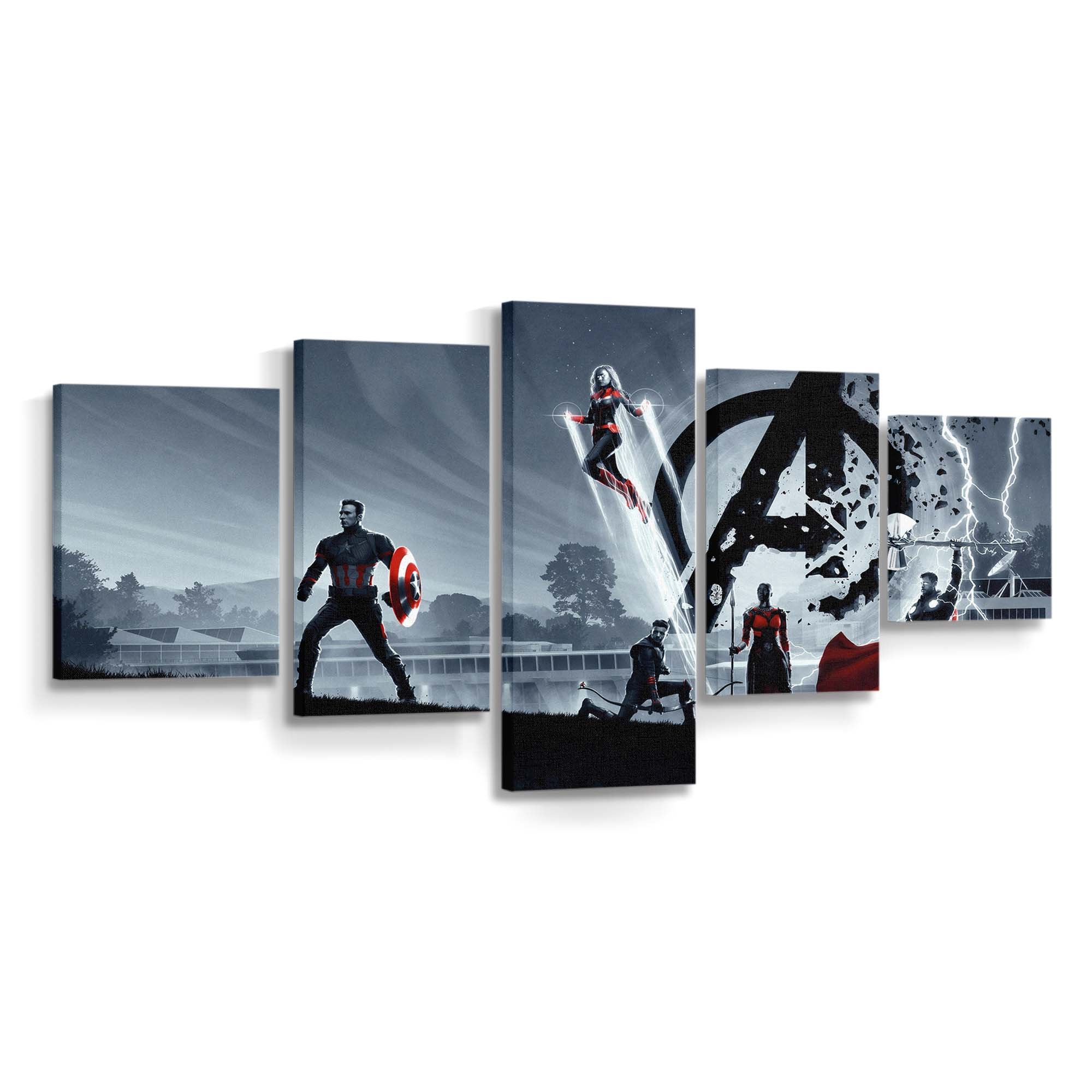 Avengers Endspiel 2019 Leinwandbild - Marvel Wanddeko