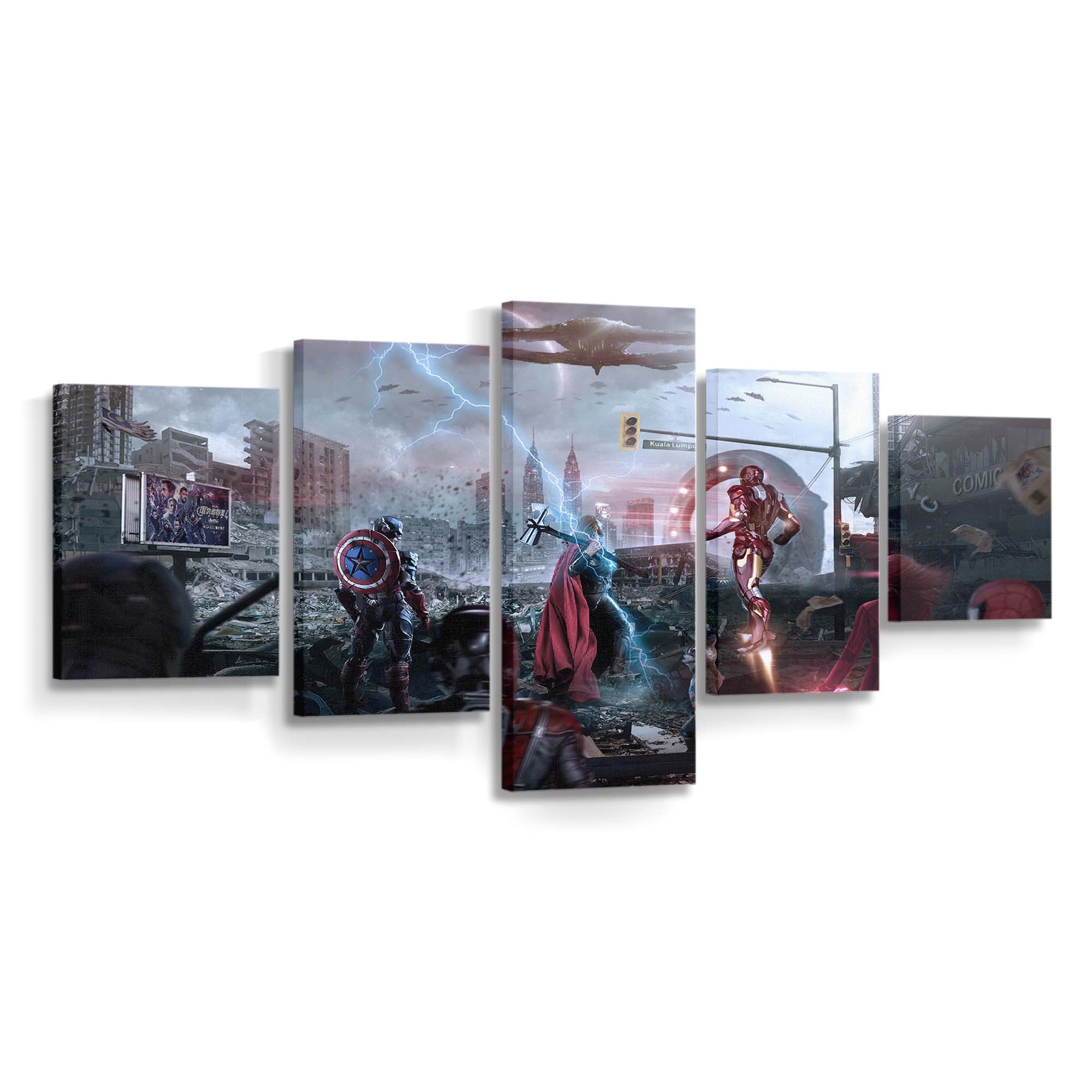 Avengers Endgame Versammlung 2019 Leinwandbild - Marvel Wanddeko