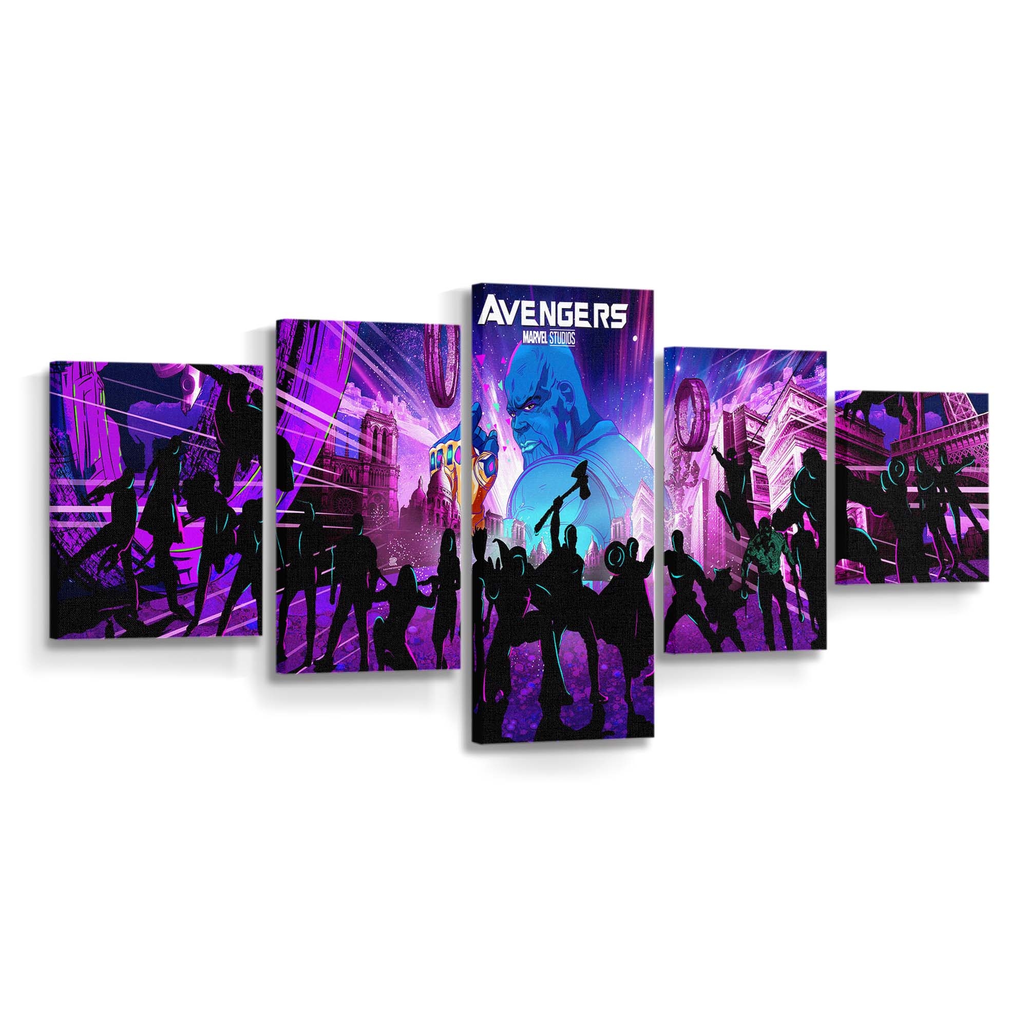 Avengers Endgame Neues Artwork Leinwandbild - Marvel Wanddeko