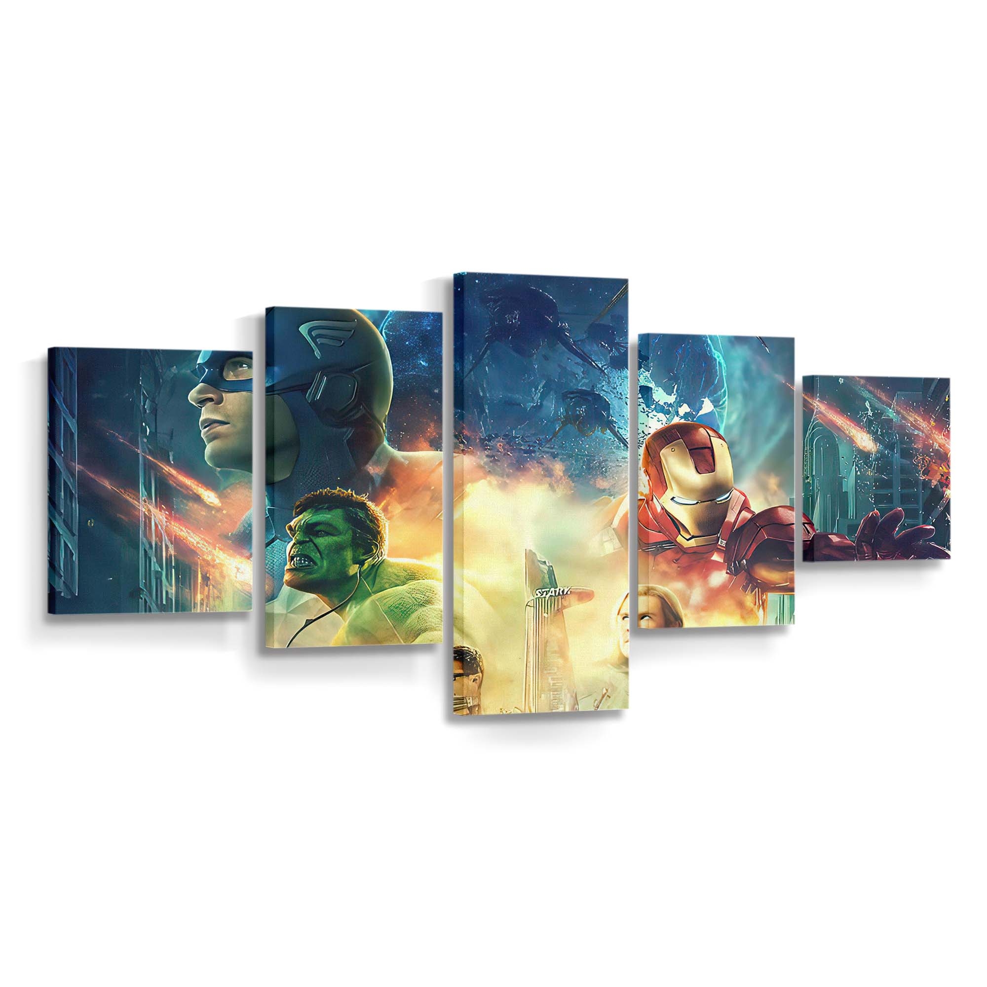 Avengers Fan Made Leinwandbild - Marvel Wanddeko