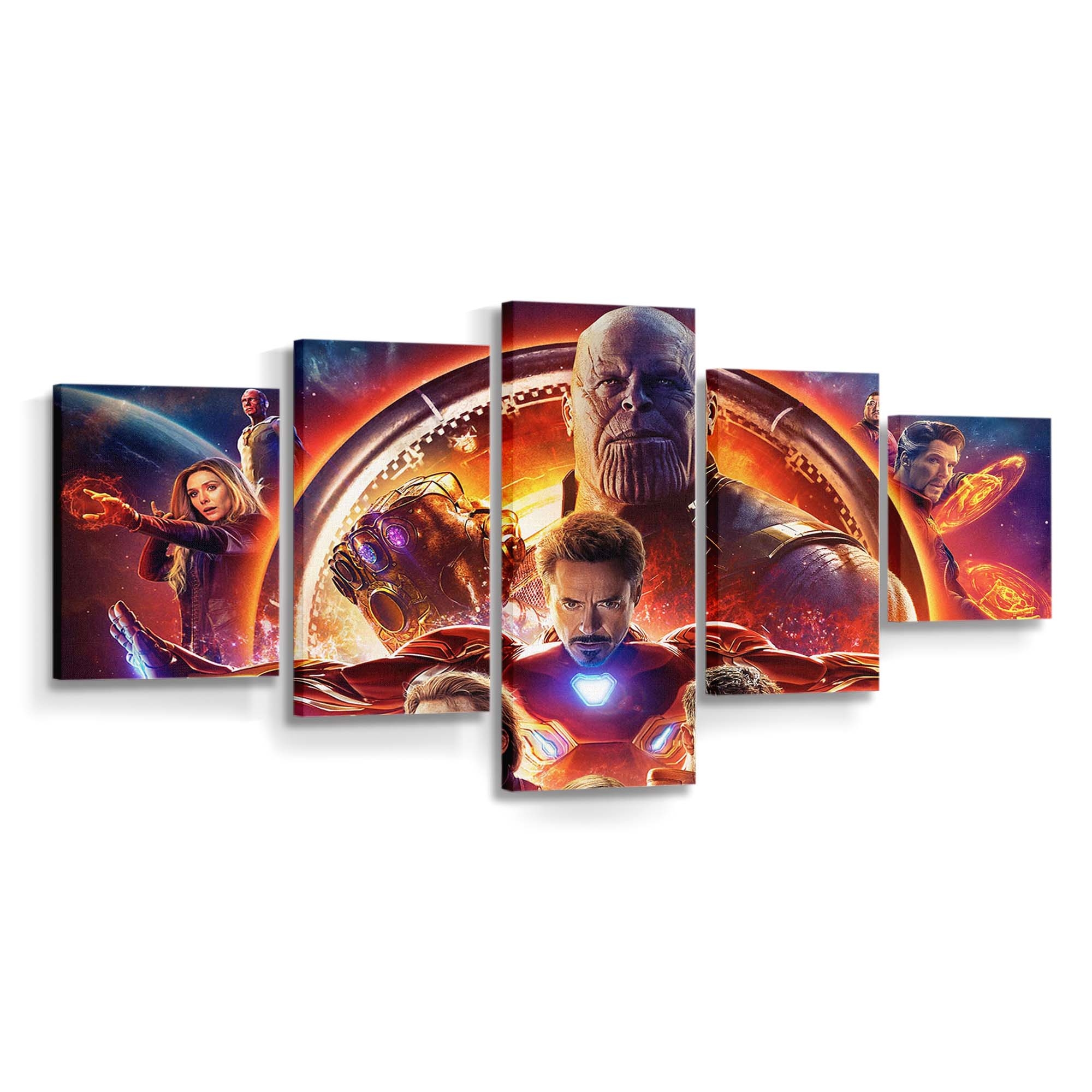 Avengers Unendlichkeitskrieg 2018 Leinwandbild - Marvel Wanddeko