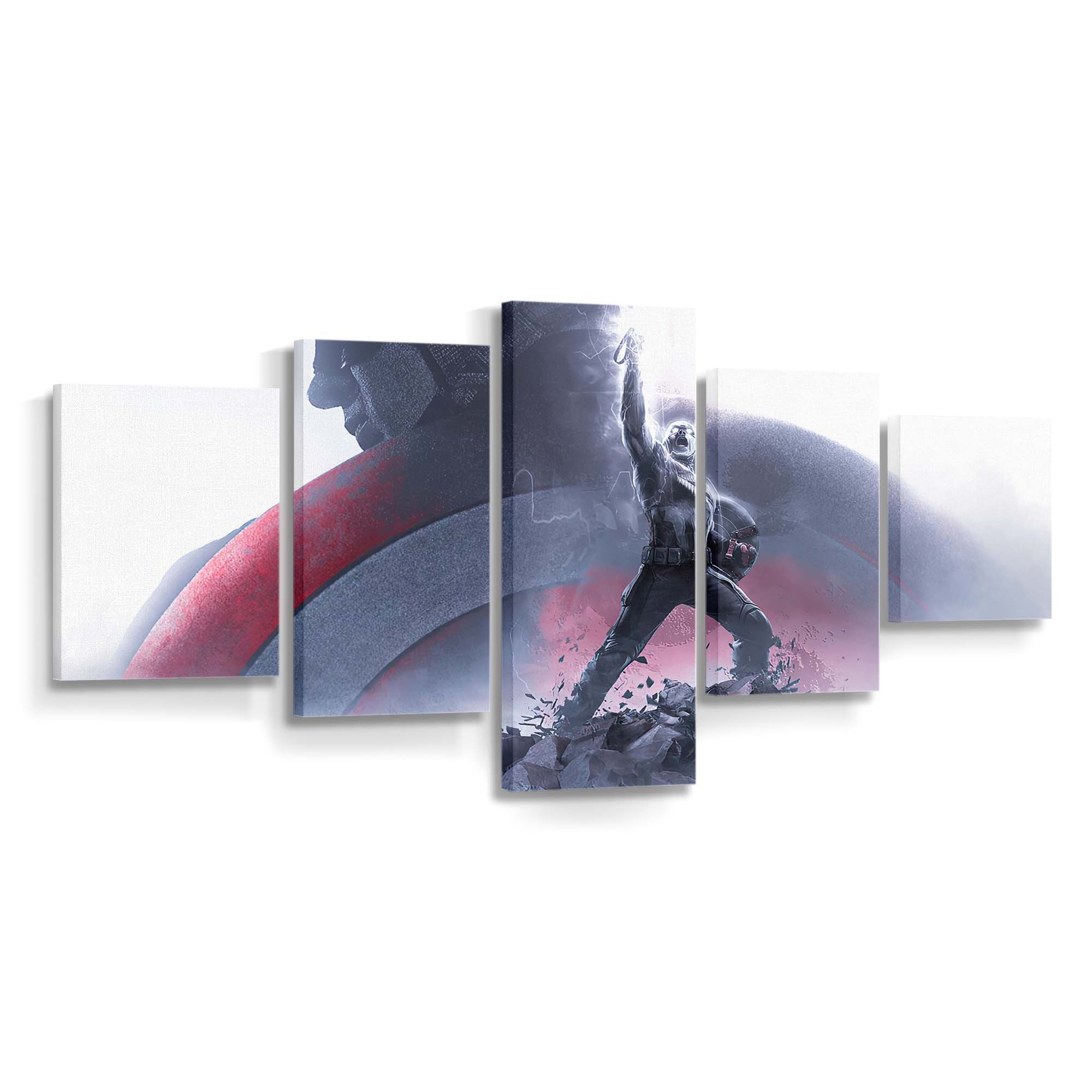 Captain Amerika 2020 Kunst Leinwandbild - Marvel Wanddeko