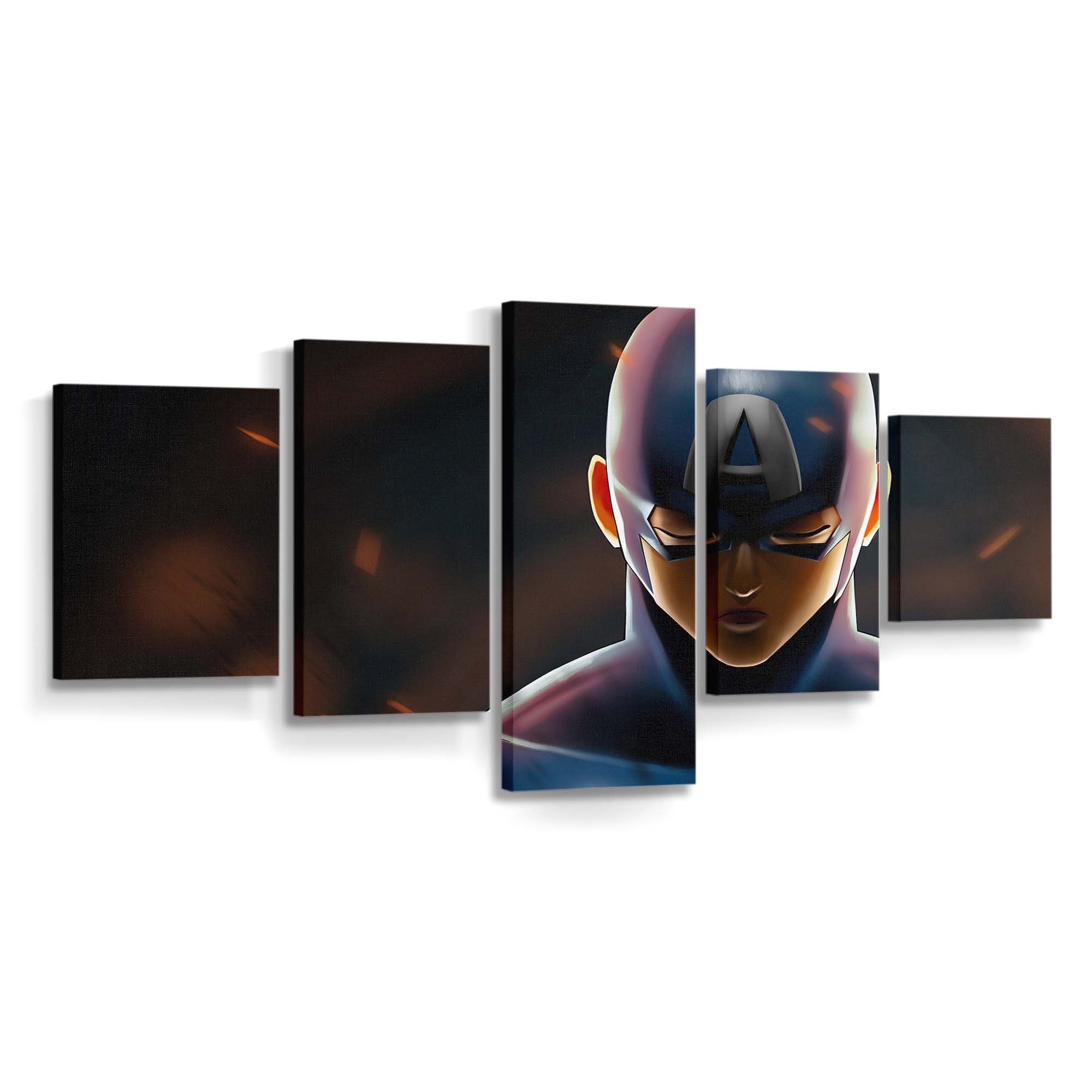 Captain Amerika 2020 Kunst 2 Leinwandbild - Marvel Wanddeko