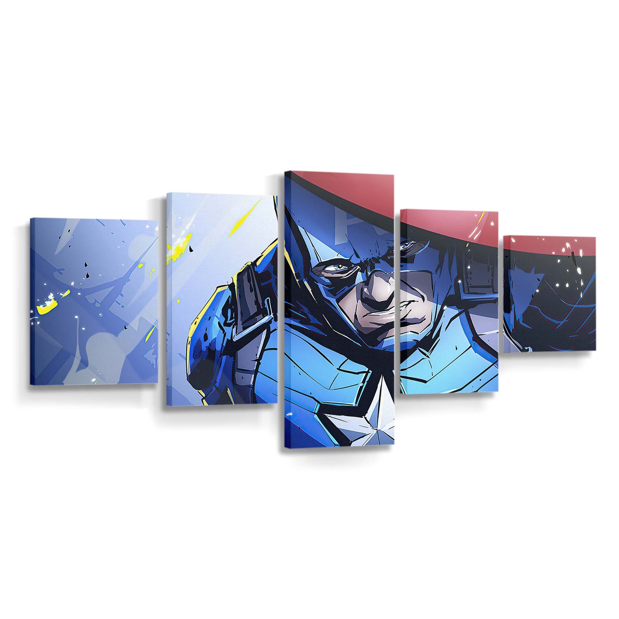 Captain America 2020 Kunst Leinwandbild - Marvel Wanddeko