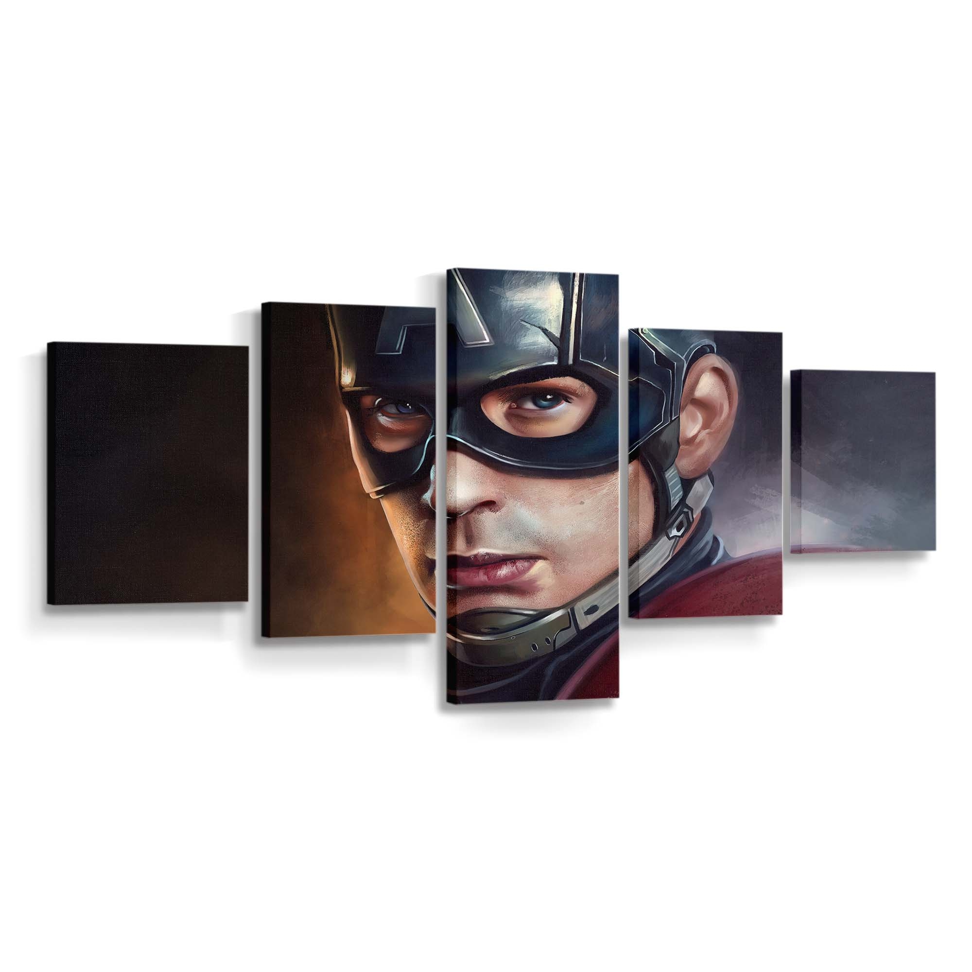 Captain Amerika 4Knewart Leinwandbild - Marvel Wanddeko