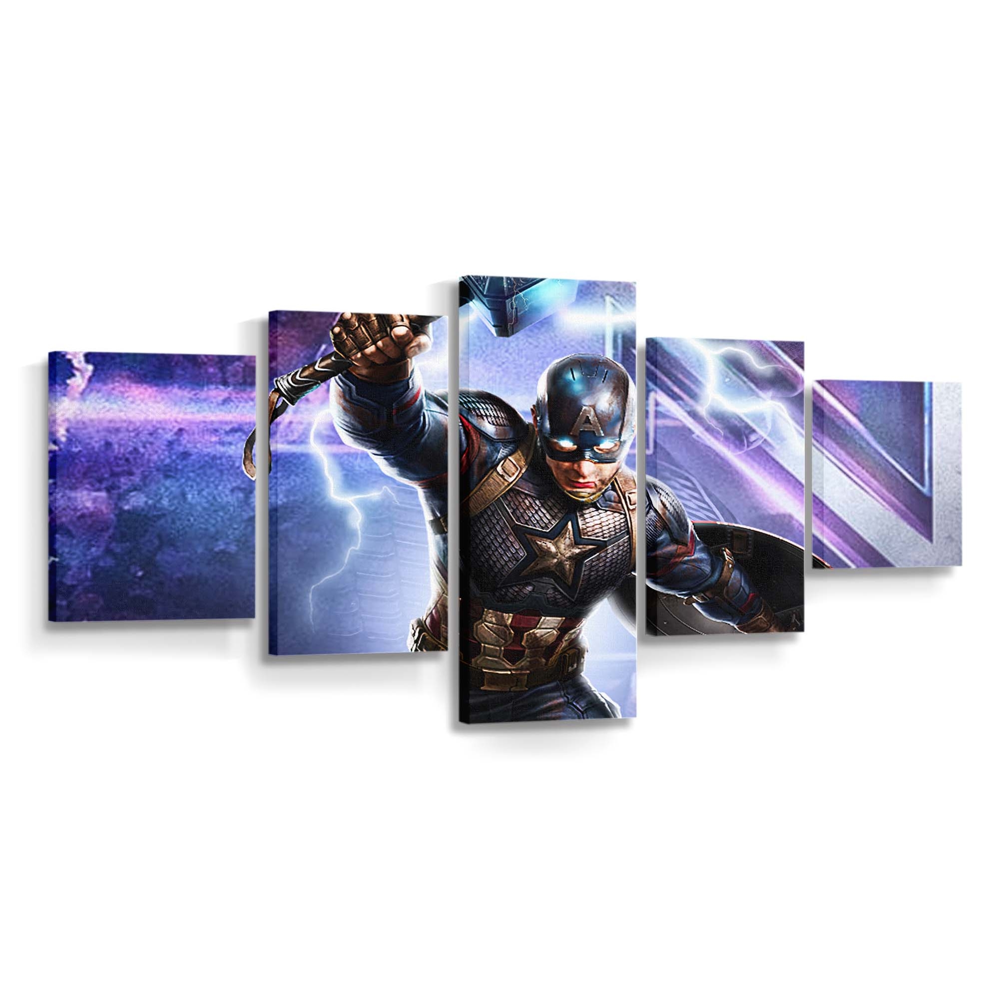 Hauptmann Amerika Rächer Endspiel 2020 Leinwandbild - Marvel Wanddeko