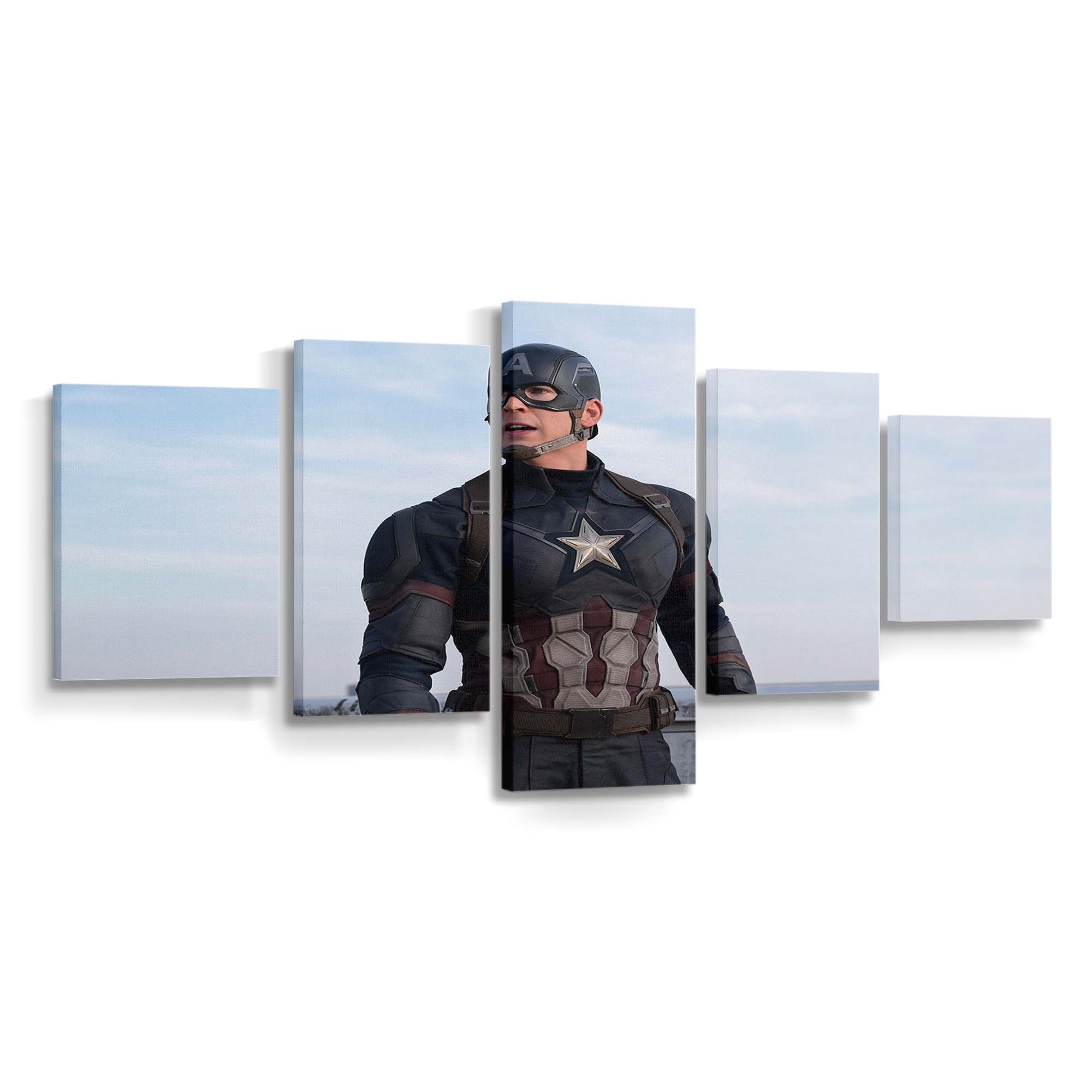 Captain Amerika Bürgerkrieg Leinwandbild - Marvel Wanddeko