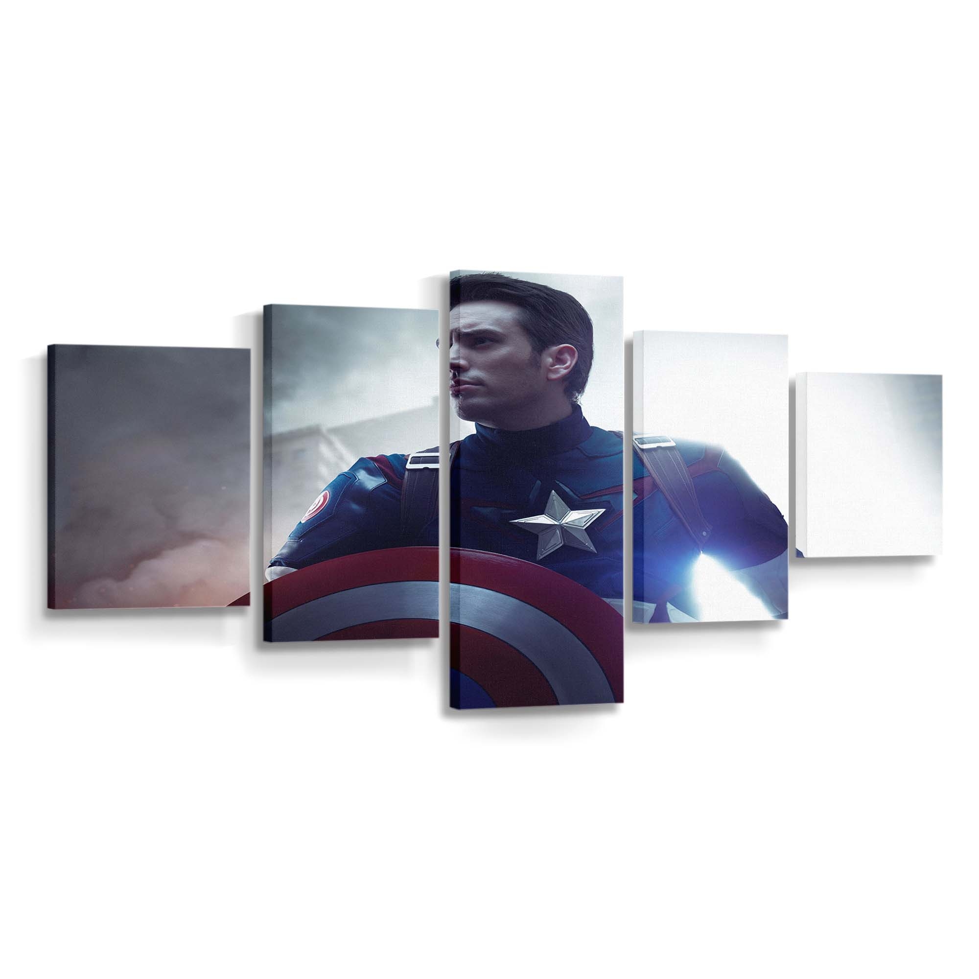 Captain Amerika Cosplay Leinwandbild - Marvel Wanddeko