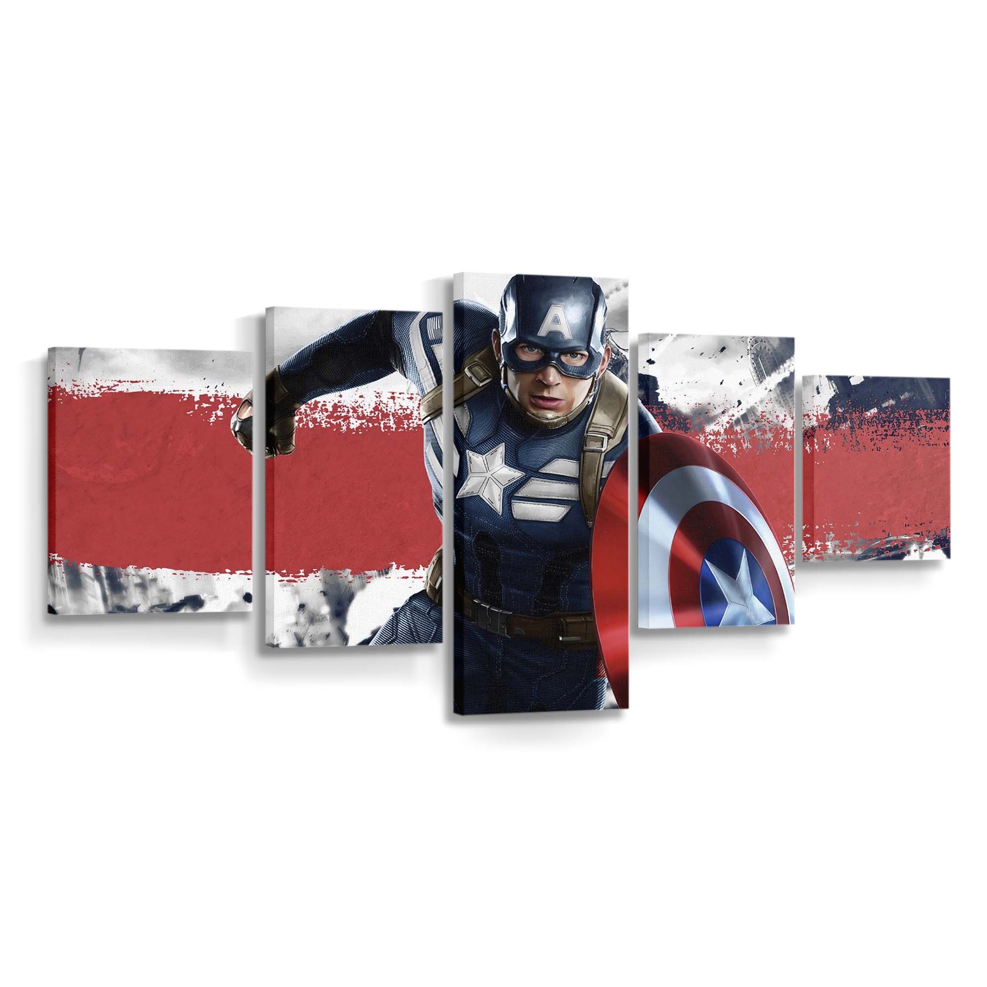 Hauptmann Amerika Disney Leinwandbild - Marvel Wanddeko