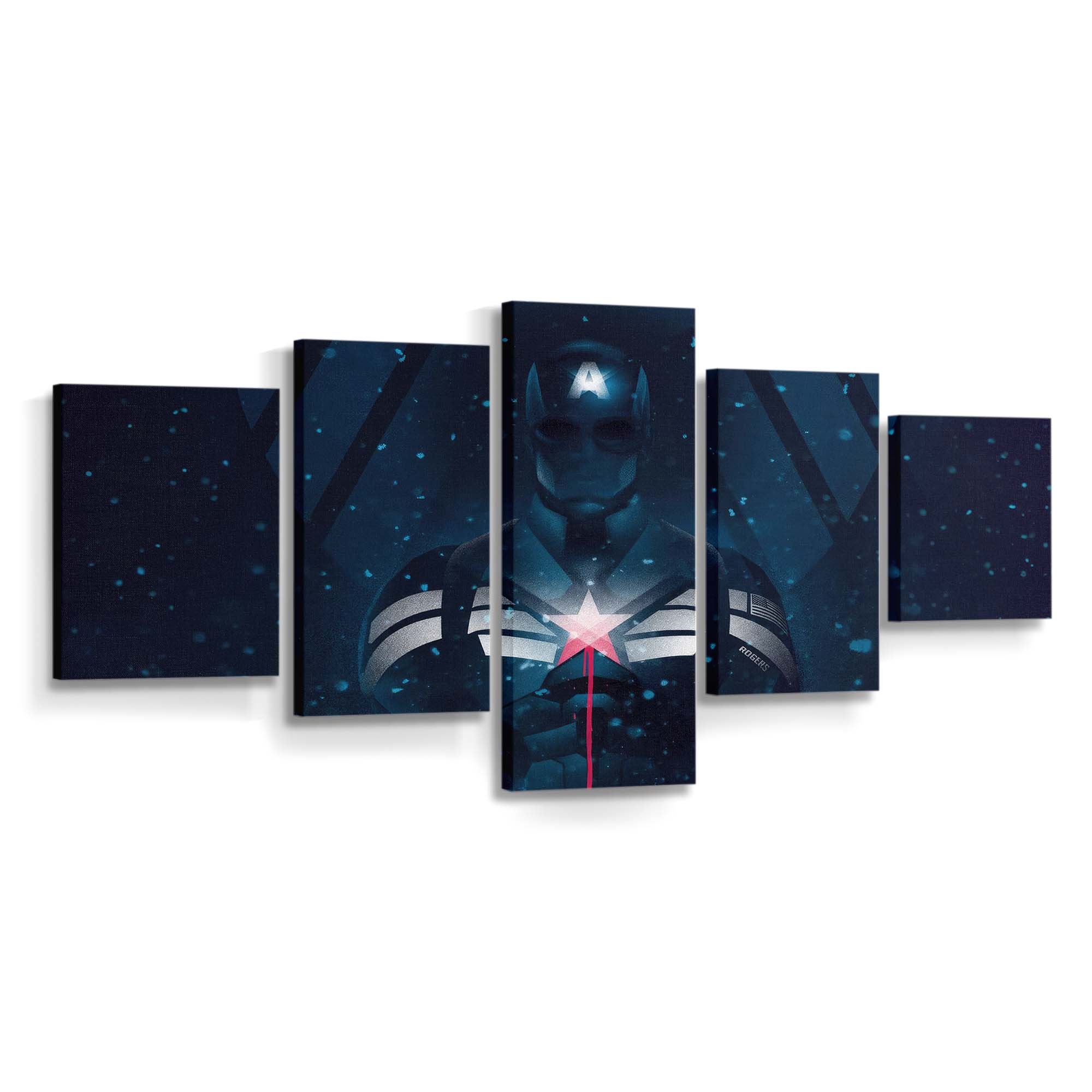 Captain Amerika Erster Rächer Leinwandbild - Marvel Wanddeko