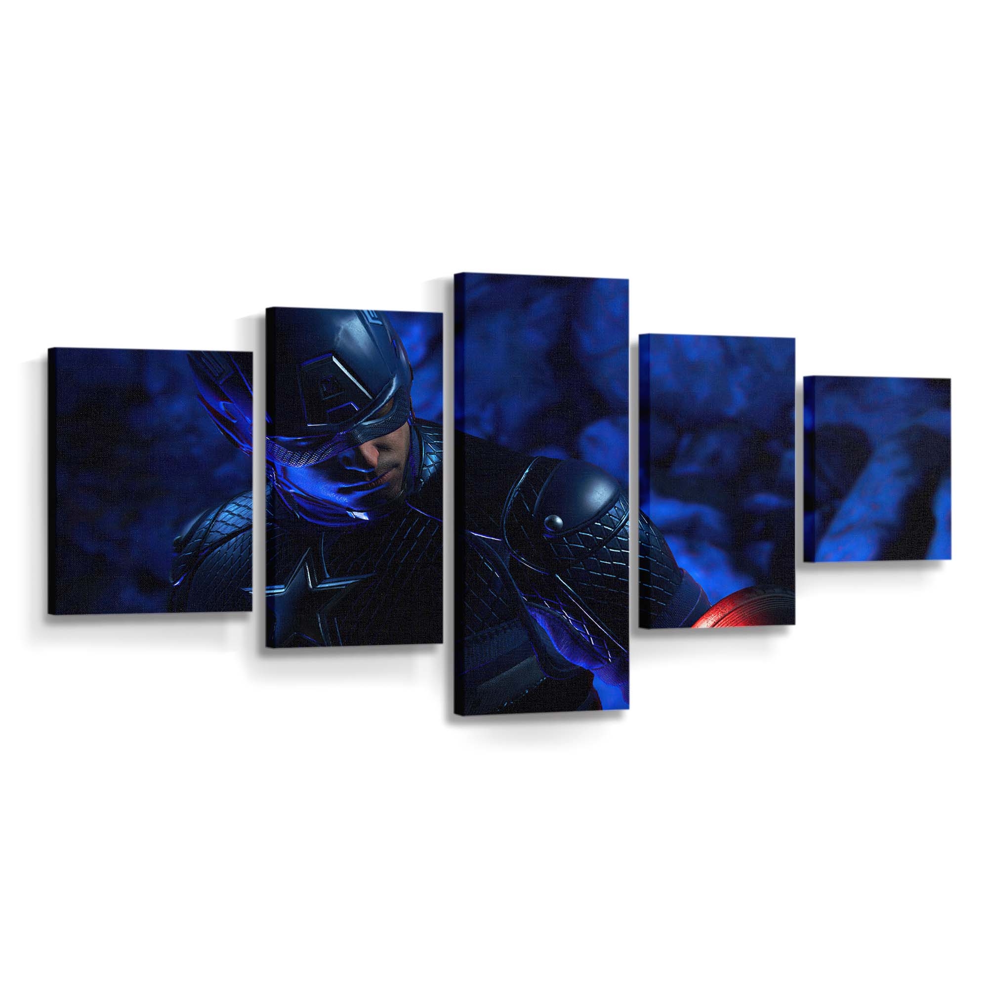 Captain Amerika in Marvels Avengers Leinwandbild - Marvel Wanddeko