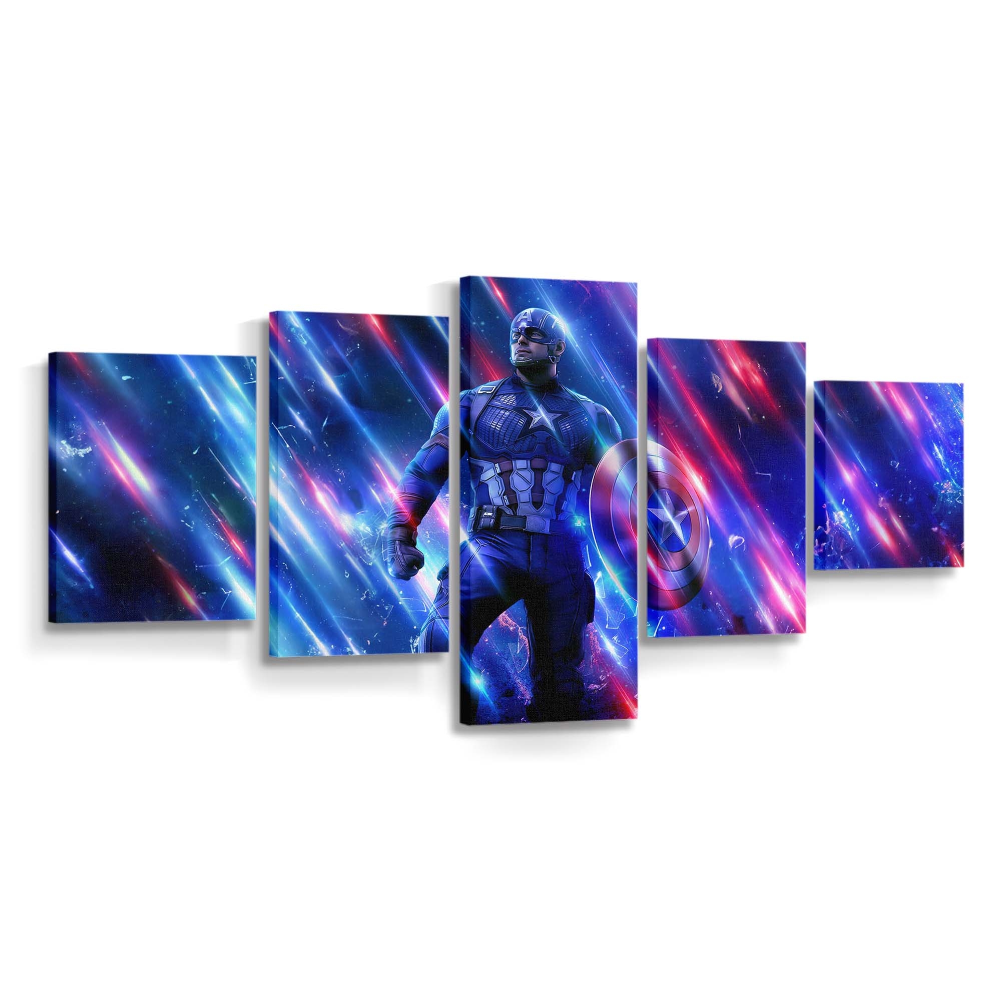 Captain Amerika Marvels Avengers 2023 Leinwandbild - Marvel Wanddeko