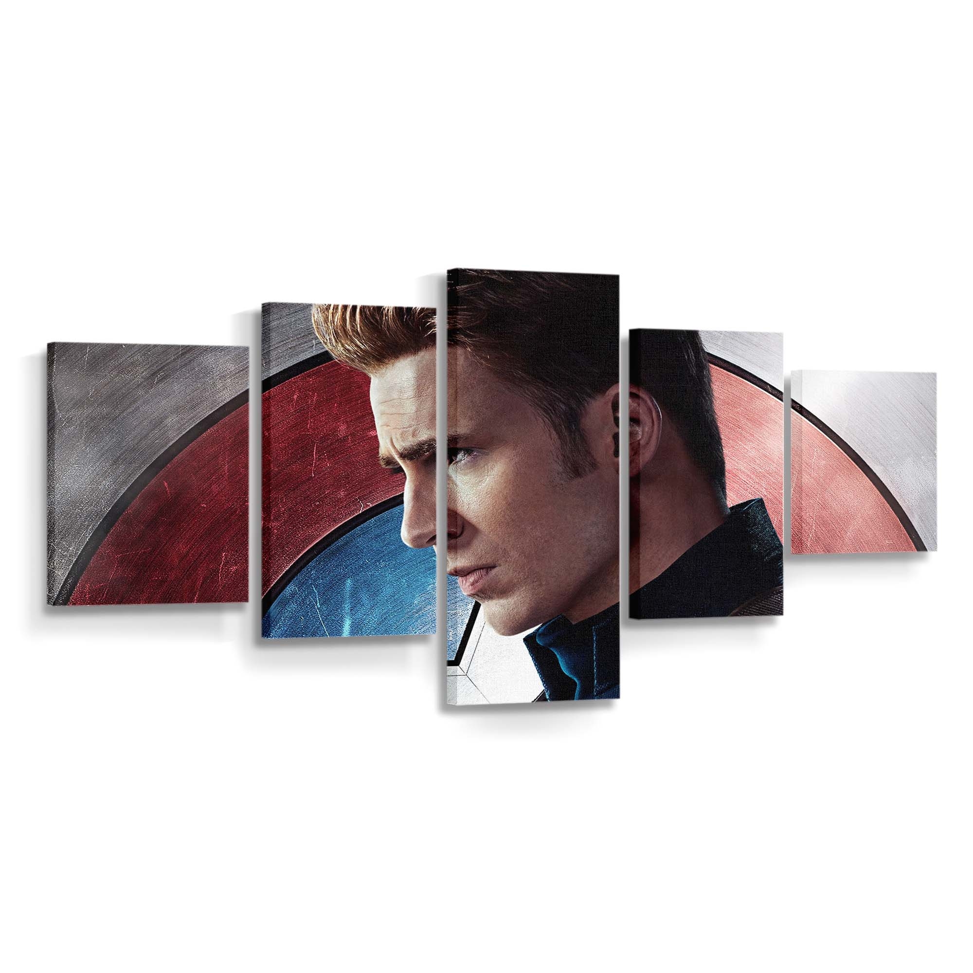 Hauptmann Amerika Neu Leinwandbild - Marvel Wanddeko