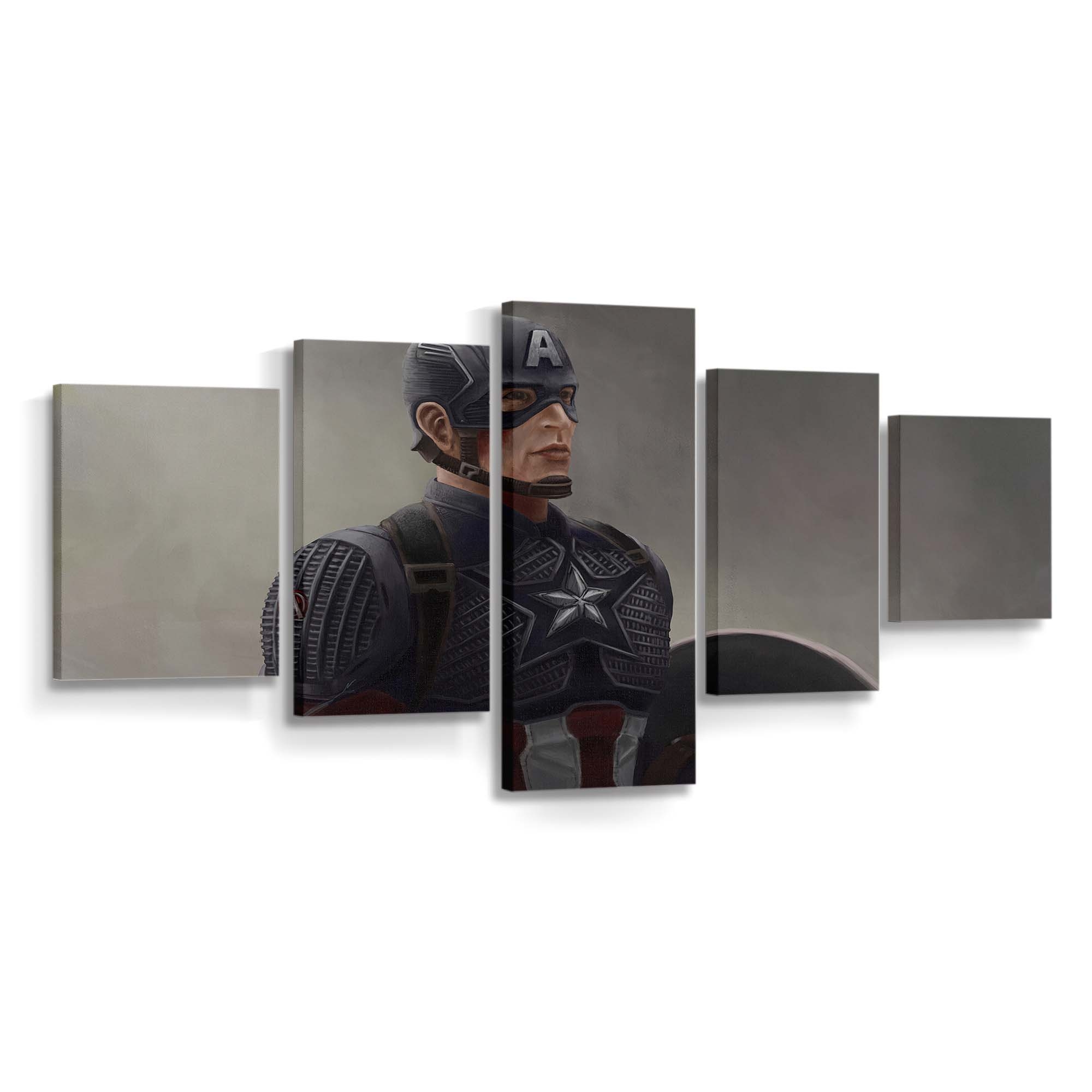 Captain America Der Stolz Leinwandbild - Marvel Wanddeko