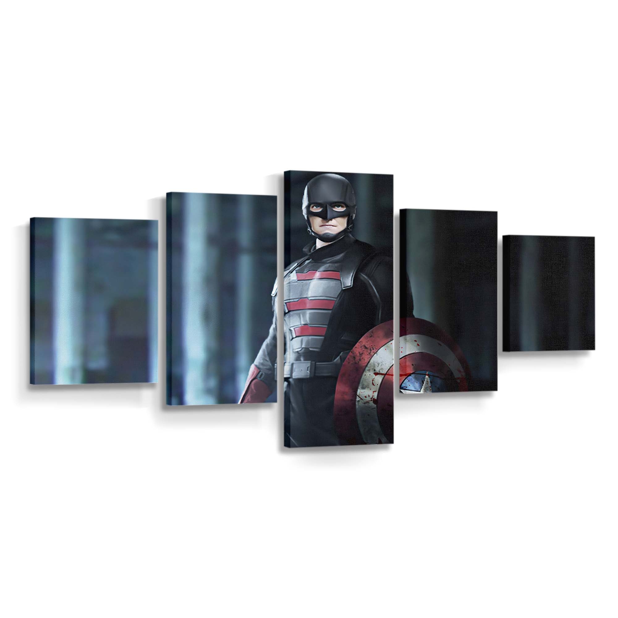 Captain Amerika US-Agent Leinwandbild - Marvel Wanddeko