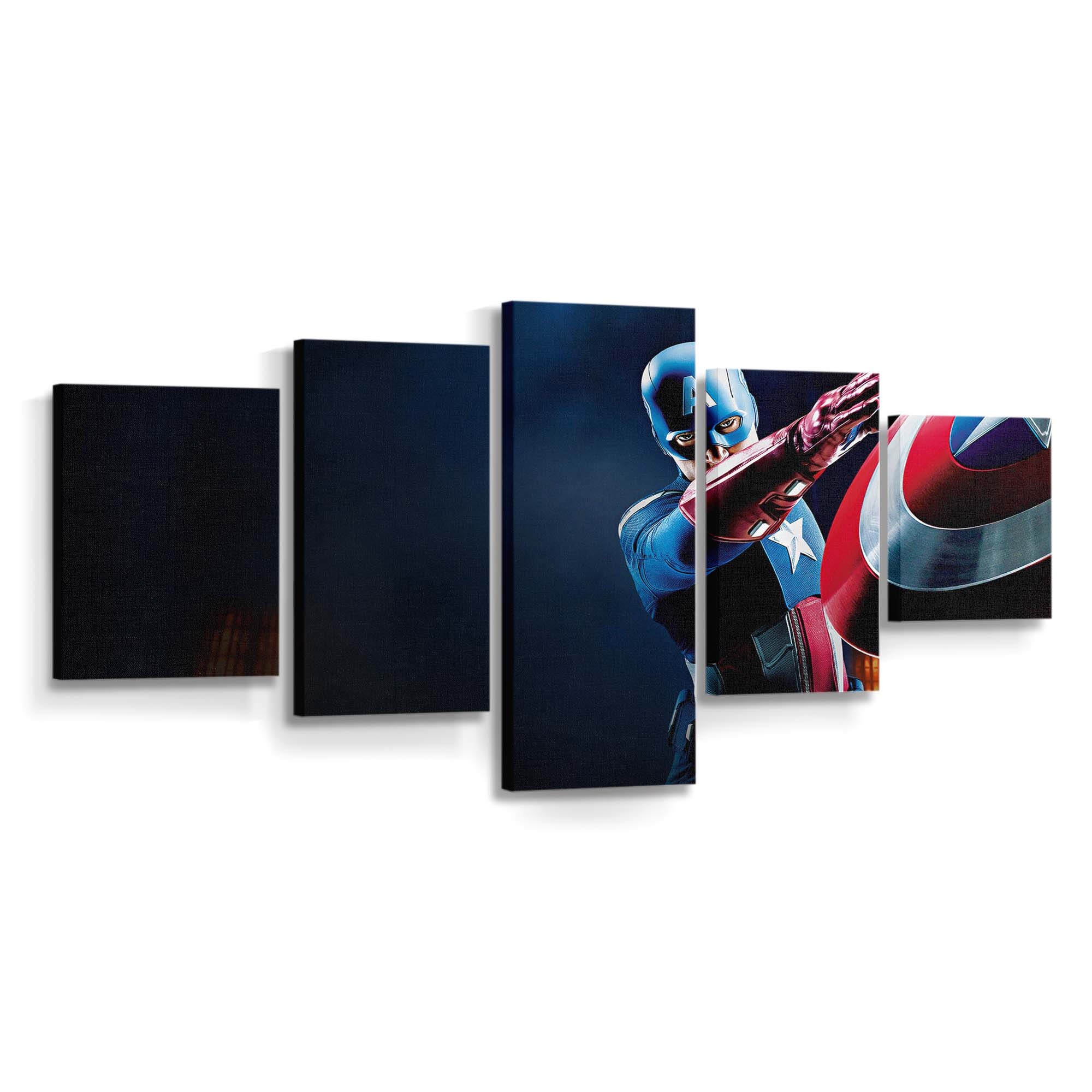 Hauptmann Amerika2020 Leinwandbild - Marvel Wanddeko