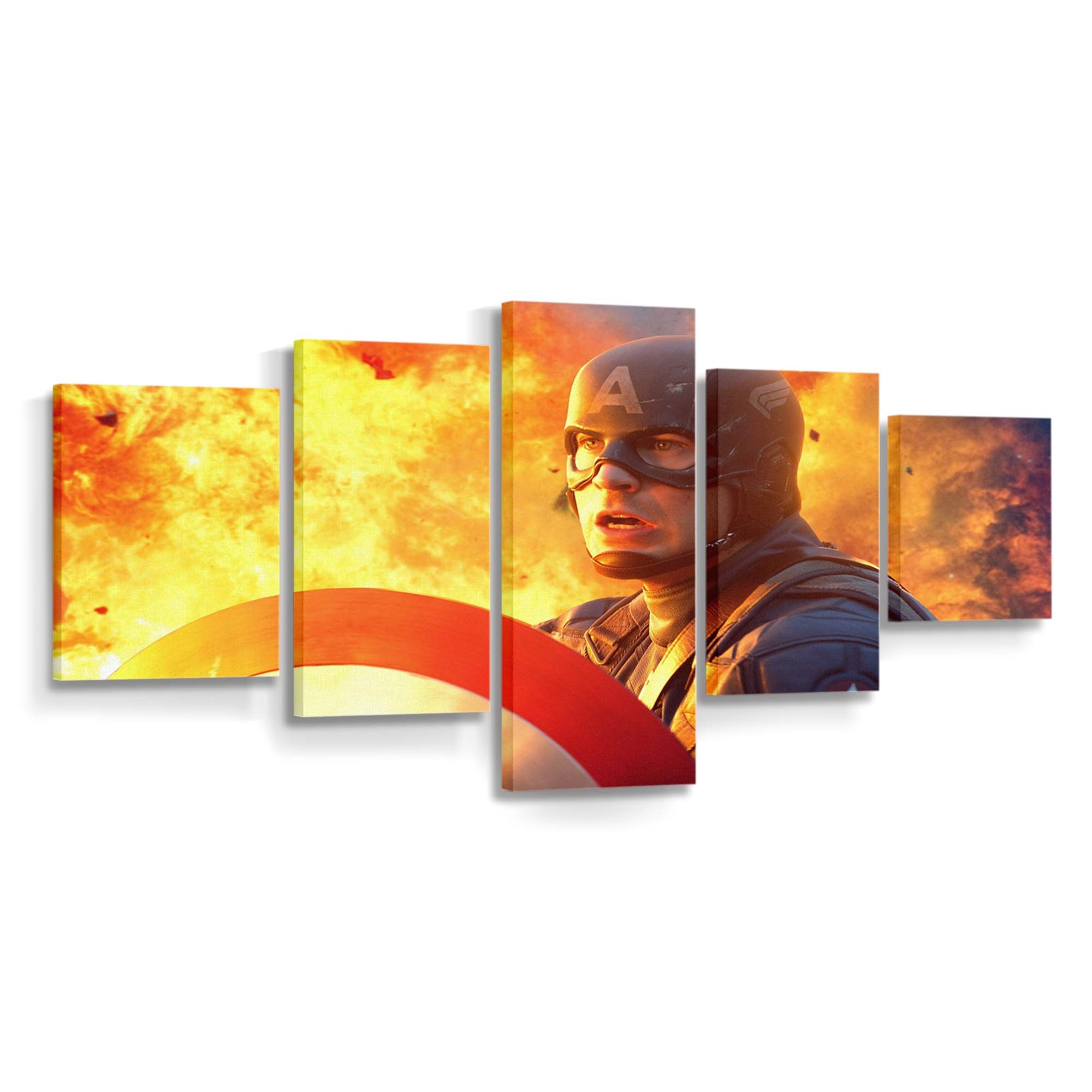 Hauptmannamerika Leinwandbild - Marvel Wanddeko