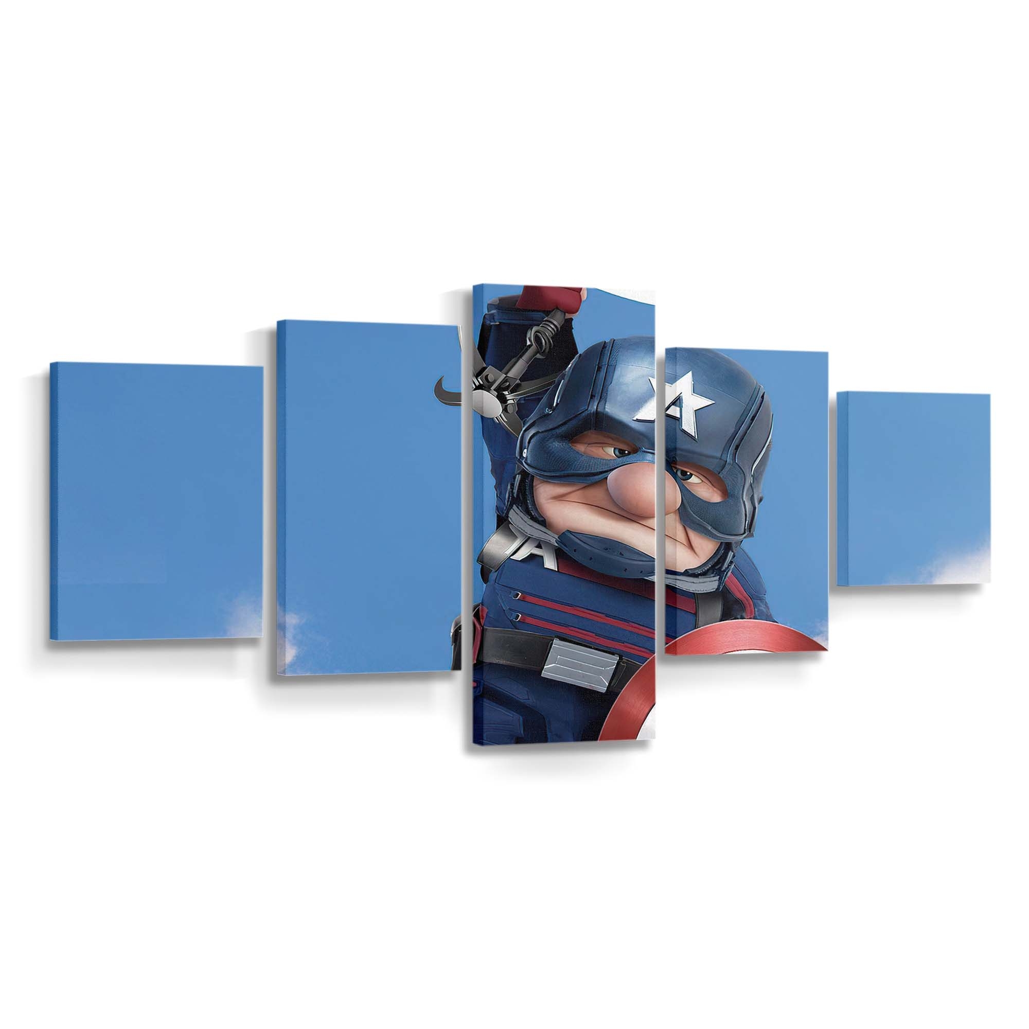 Captain Amerika 4 Leinwandbild - Marvel Wanddeko