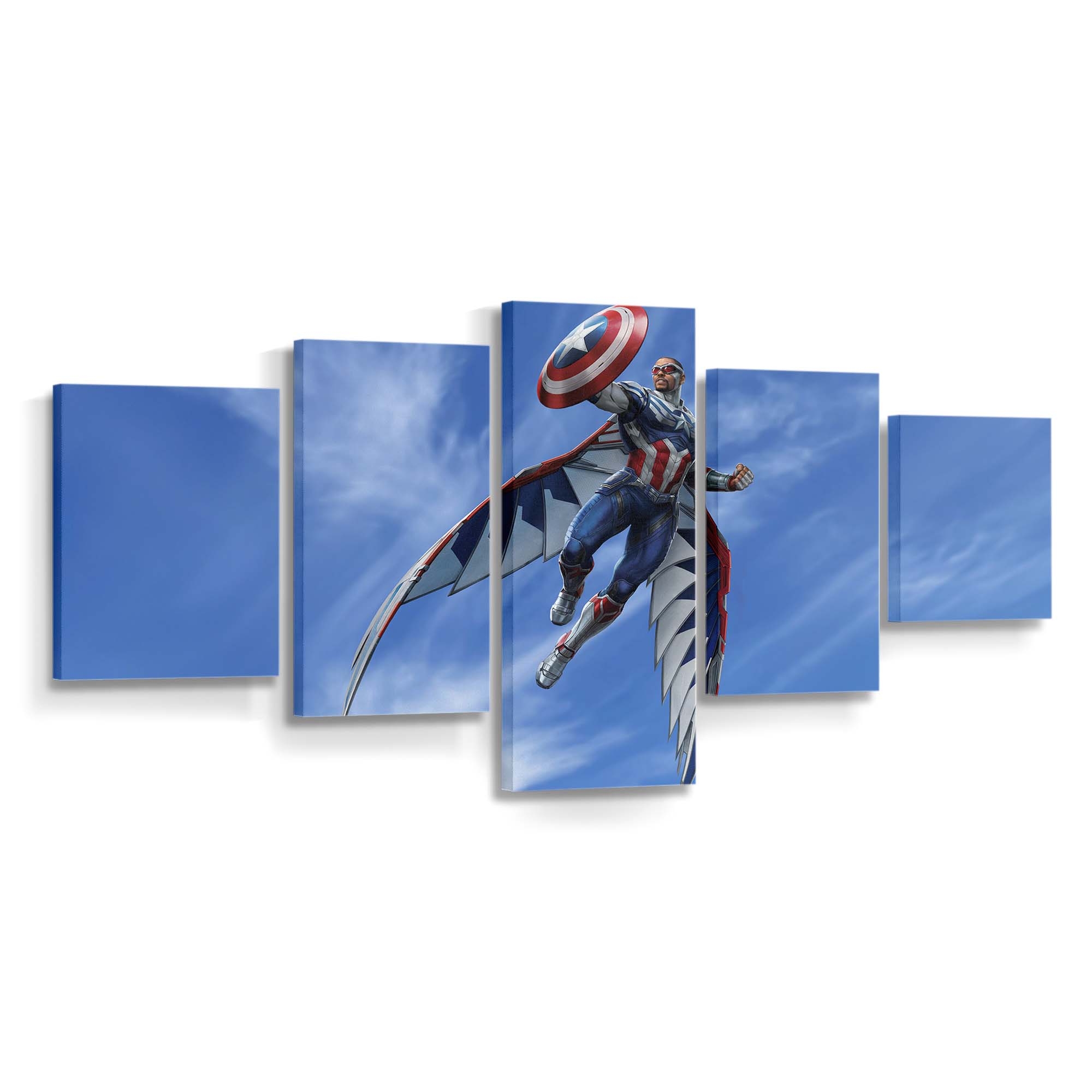 Falke Der neue Captain America Maverick Leinwandbild - Marvel Wanddeko