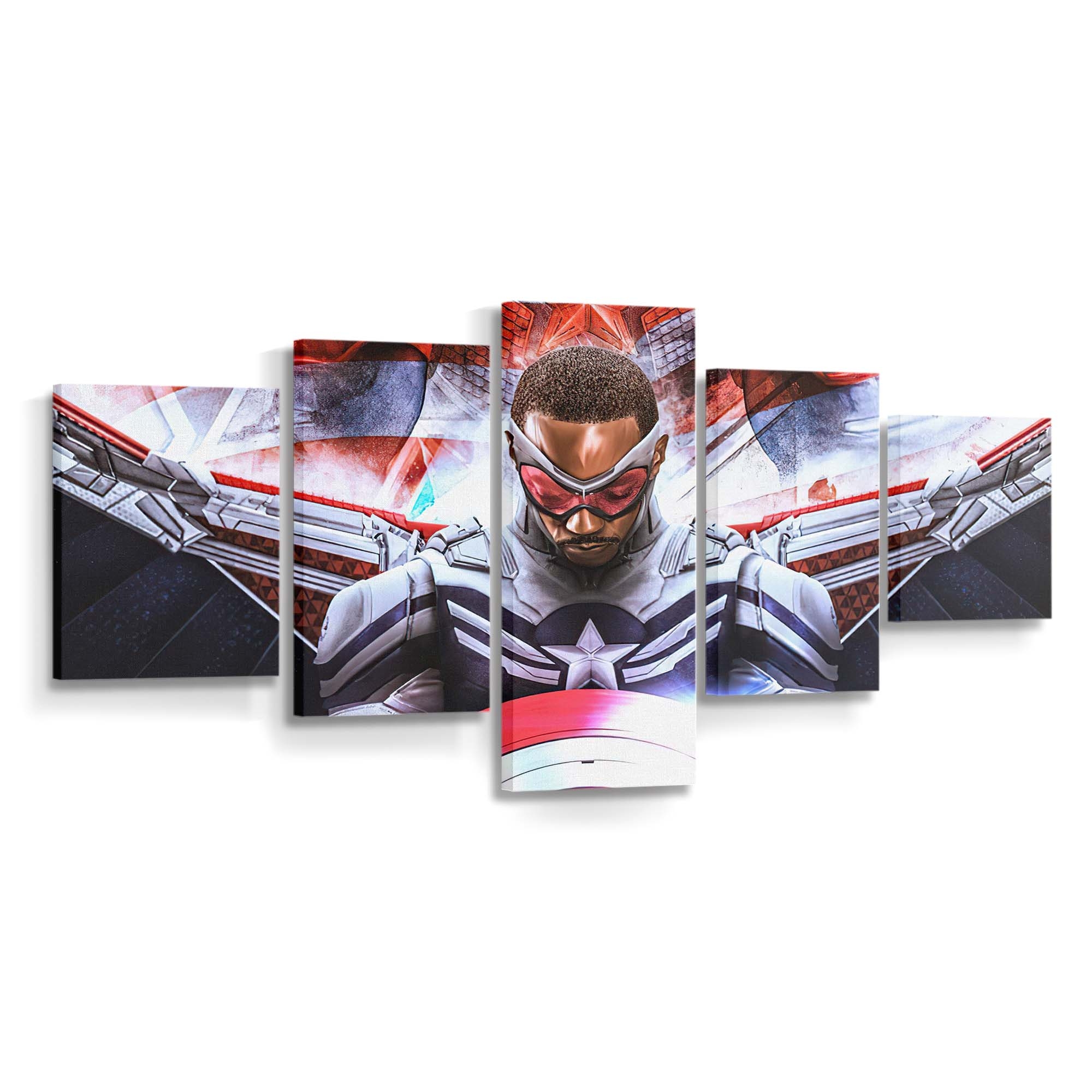 Ich bin der neue Captain Amerika Leinwandbild - Marvel Wanddeko