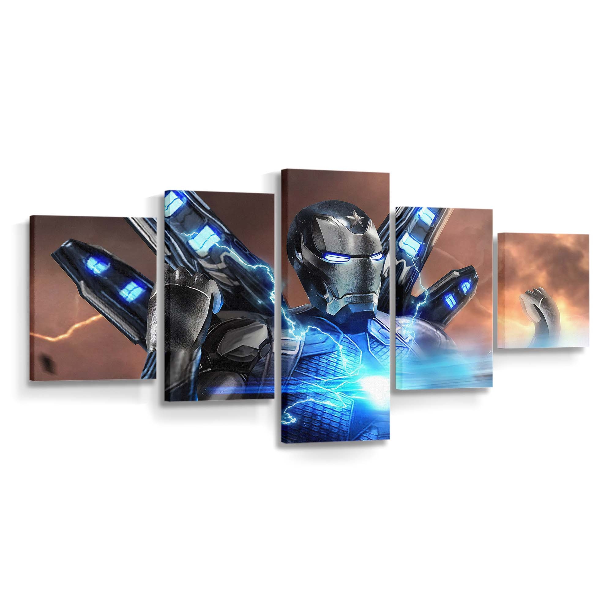 Eisen Captain America Anzug Avengers Endgame Leinwandbild - Marvel Wanddeko