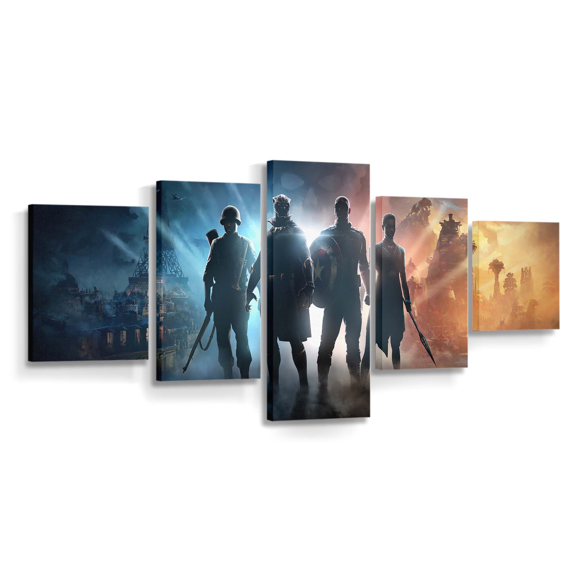 Marvel Ensemble Leinwandbild - Marvel Wanddeko