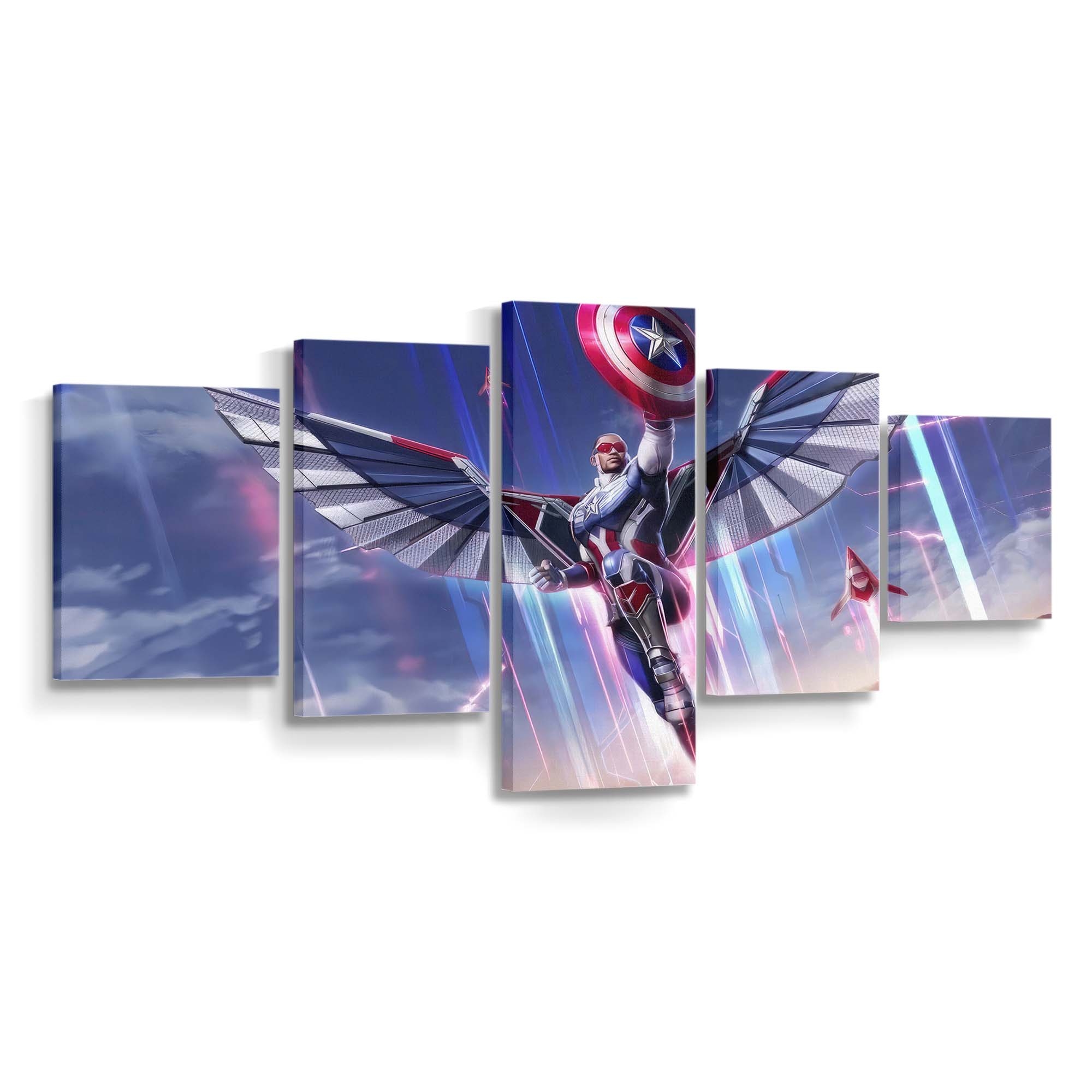 Marvel Super Krieg Falke Der neue Captain Amerika Leinwandbild - Marvel Wanddeko