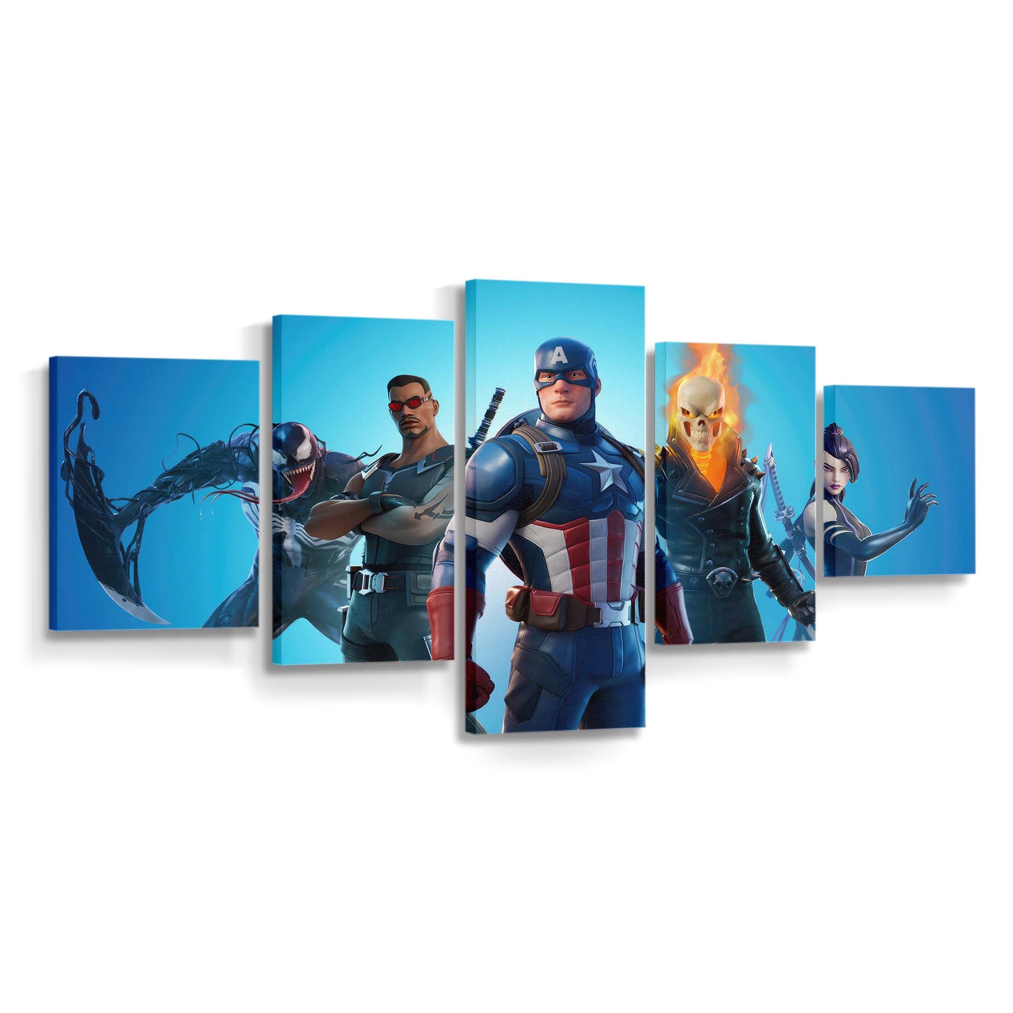 Marvel X Fortnite Leinwandbild - Marvel Wanddeko