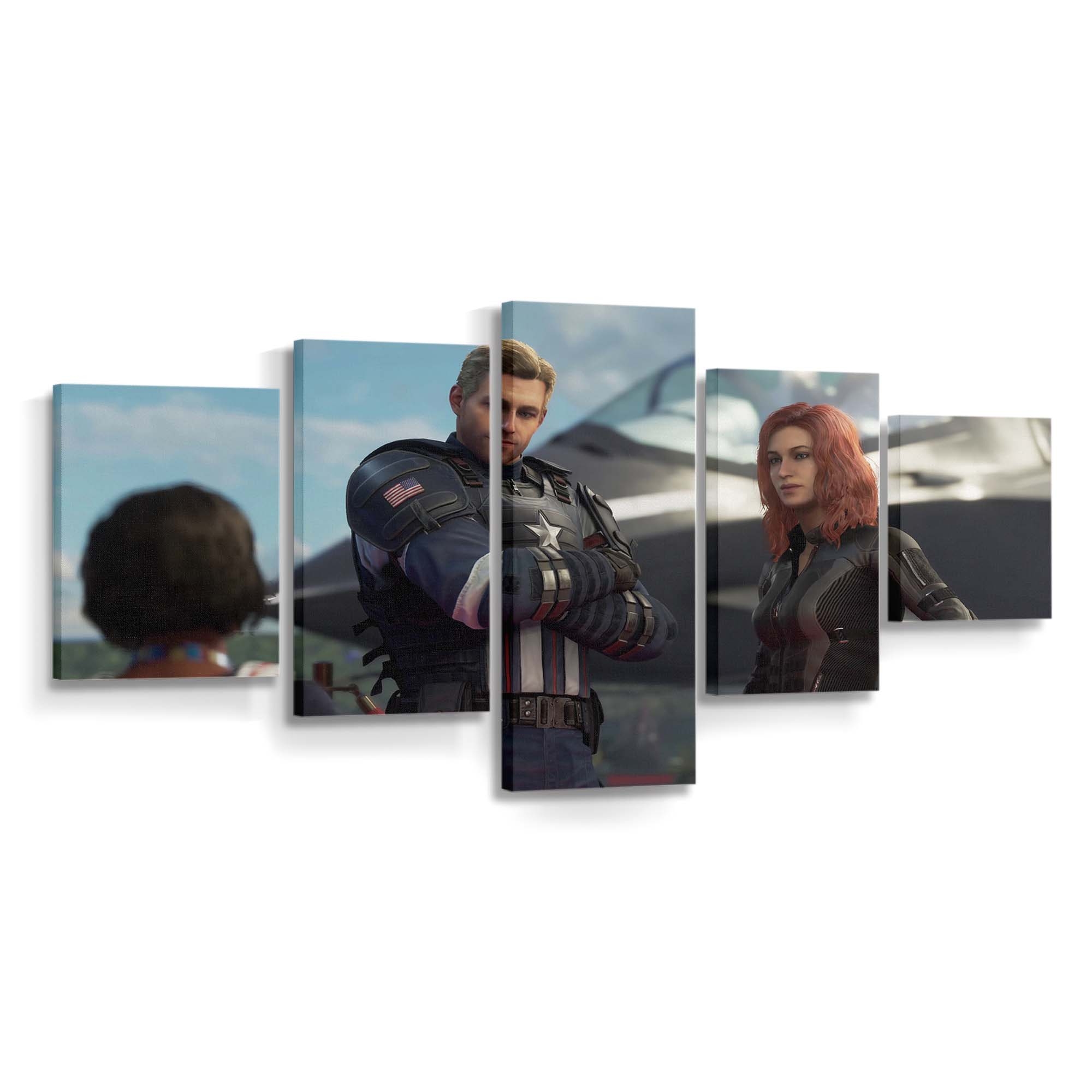 Marvels Avengers 2020 Spiel Leinwandbild - Marvel Wanddeko